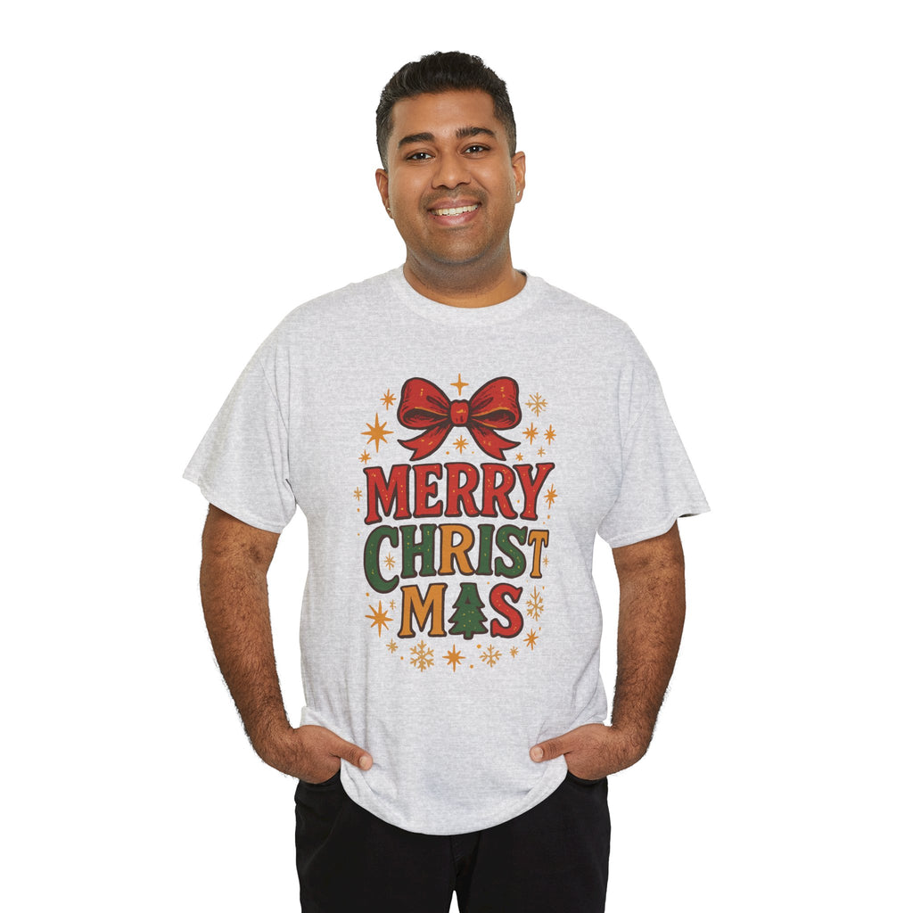 Merry Christmas Unisex Cotton Tee