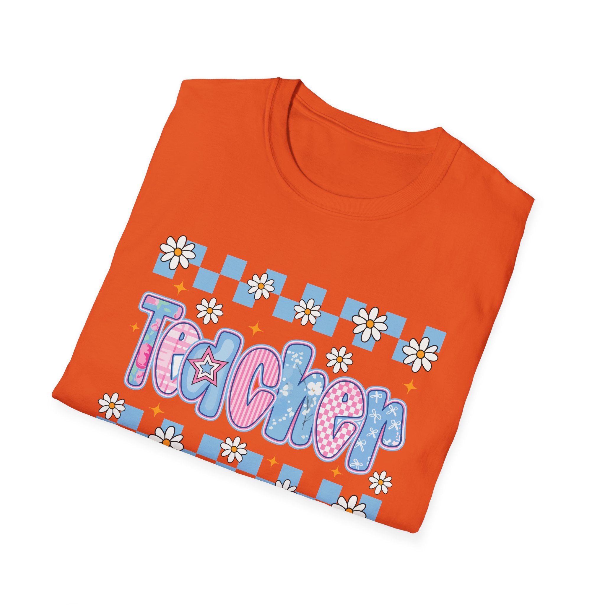 Teacher Vibes Unisex Softstyle T-Shirt