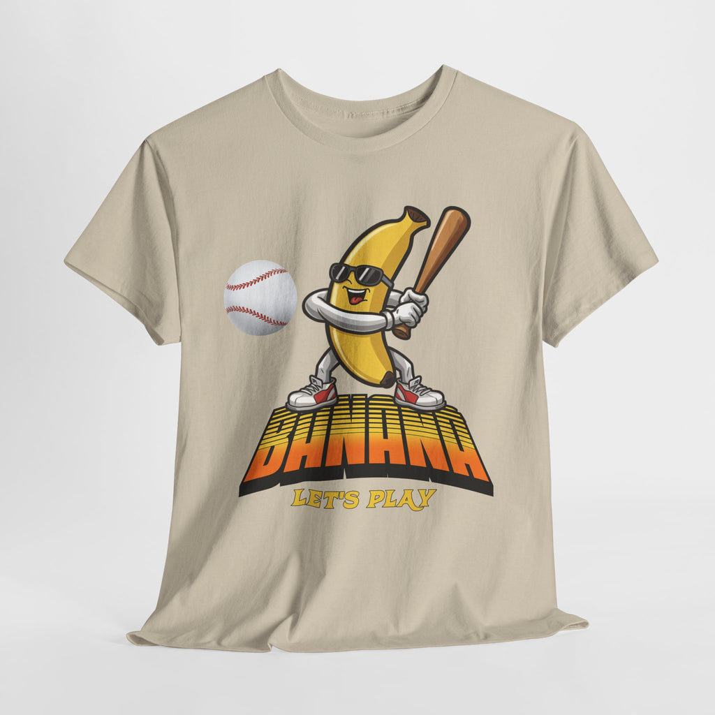 Banana Playing Baseball Tee