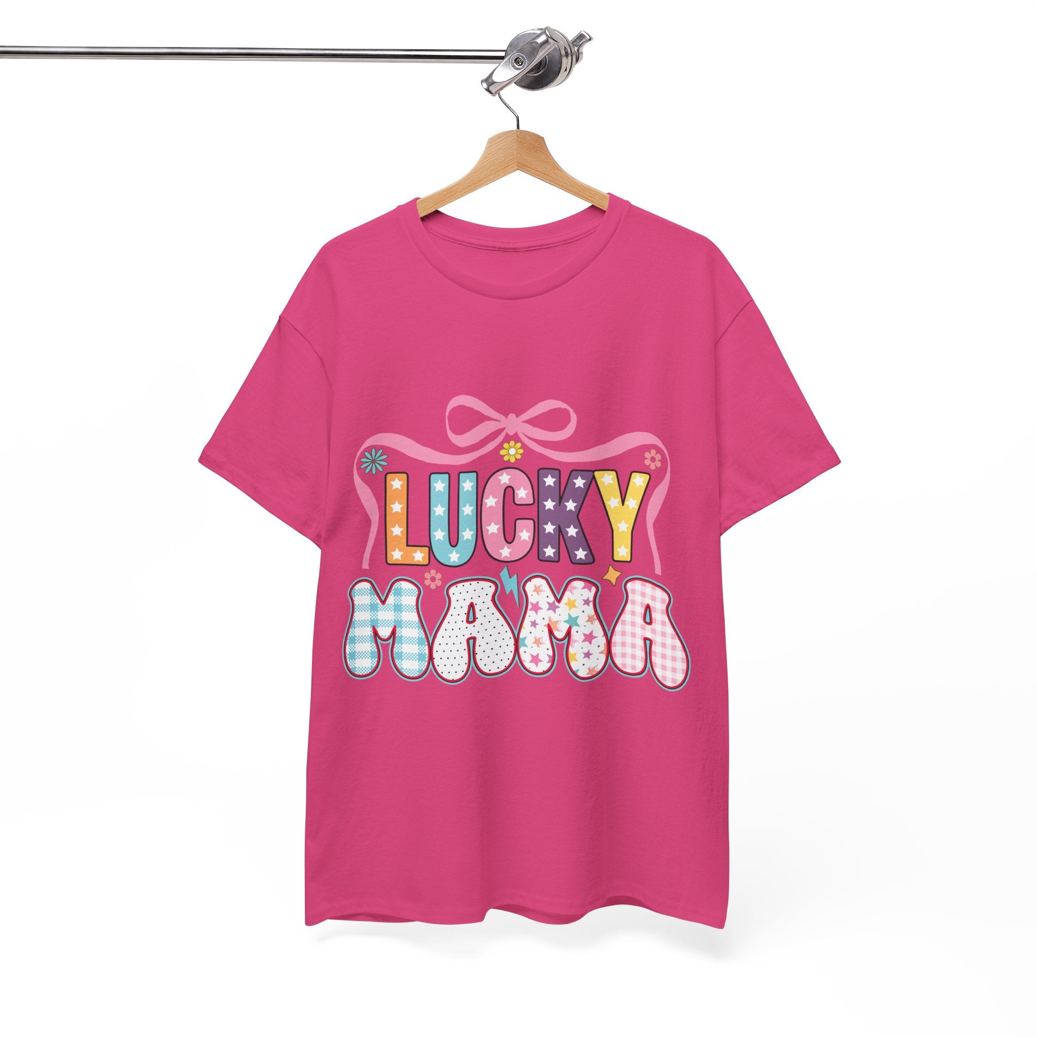Lucky Mama Unisex Cotton Tee