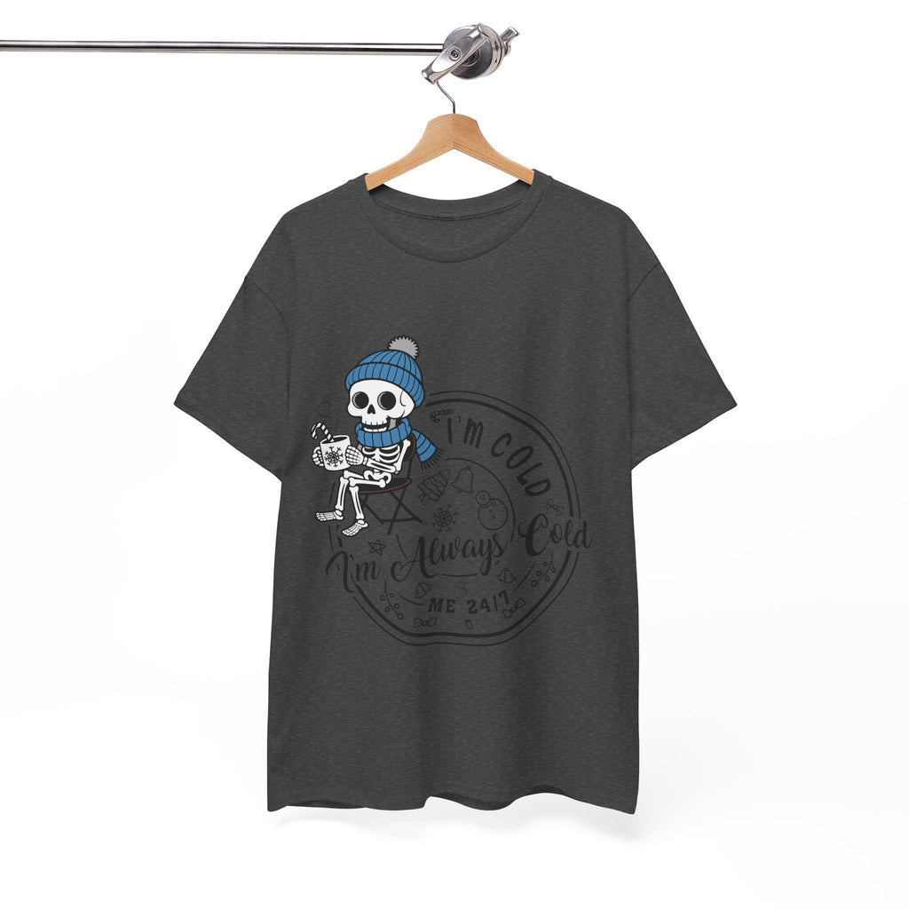 Cozy Skeleton Unisex Cotton Tee