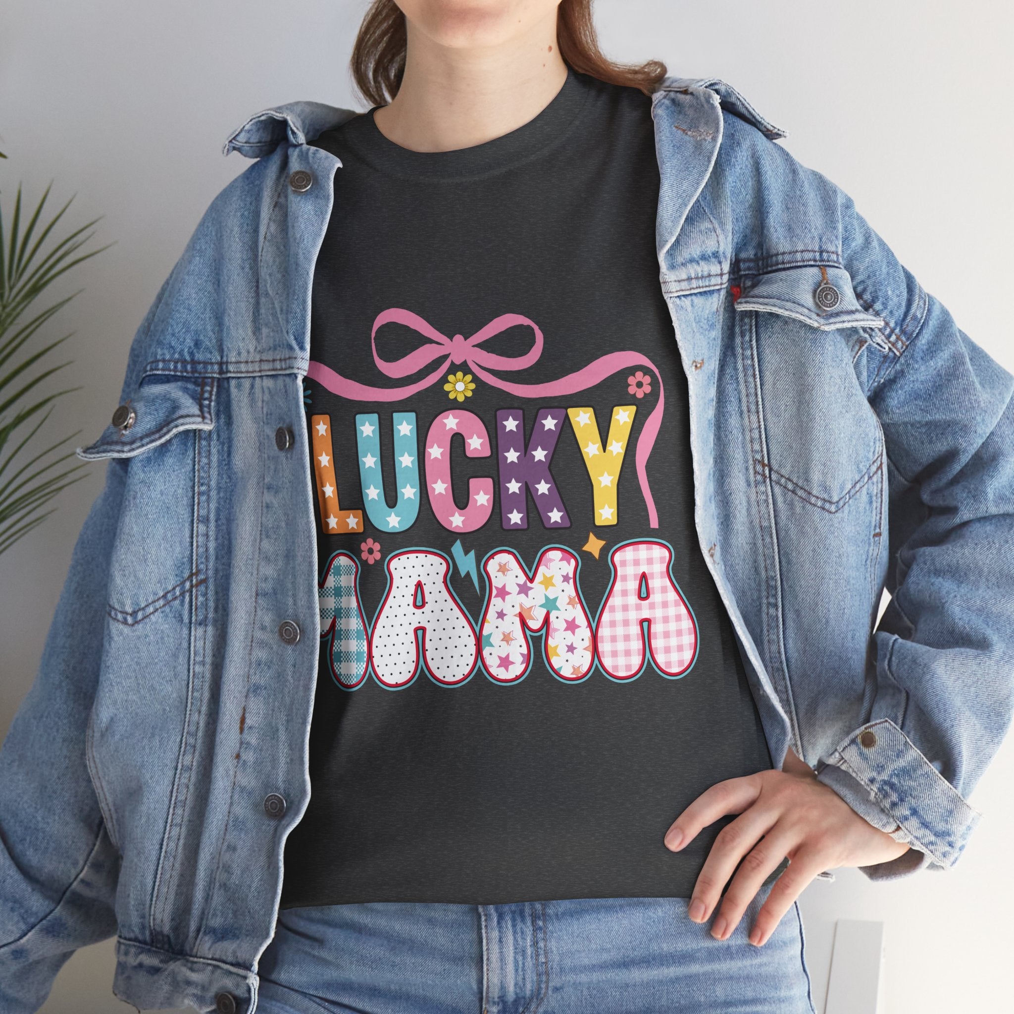 Lucky Mama Unisex Cotton Tee
