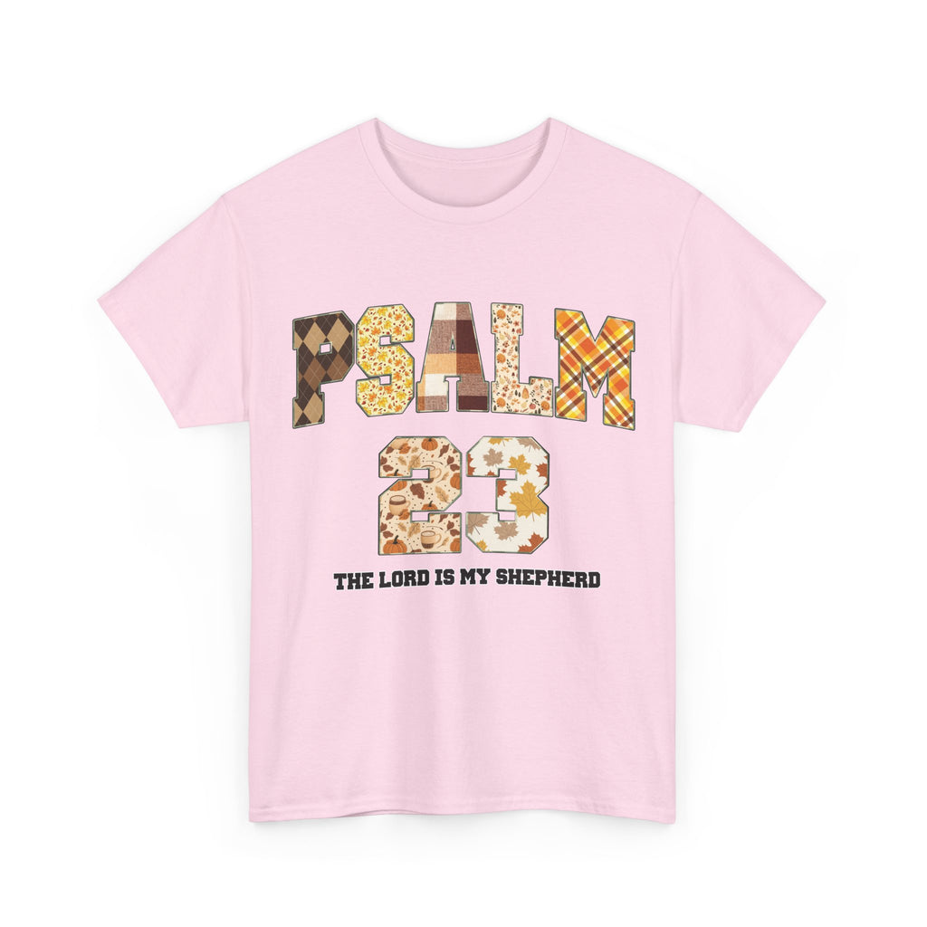 Psalm 23 Patchwork Unisex Cotton Tee