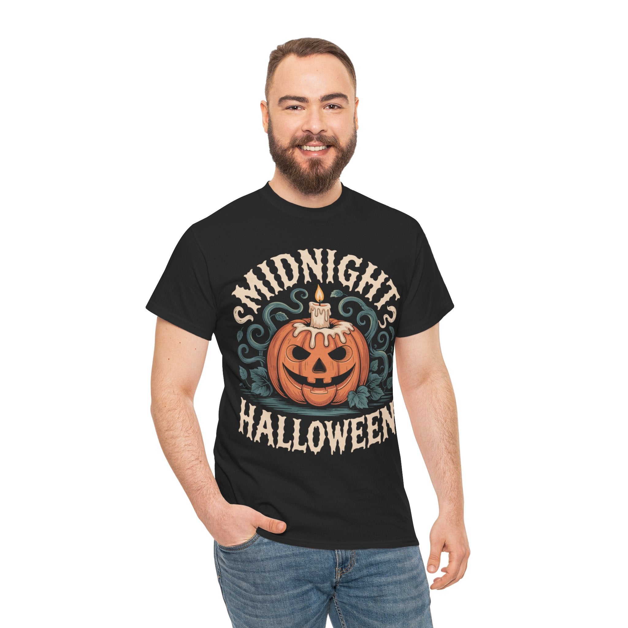 Midnight Halloween Pumpkin Tee