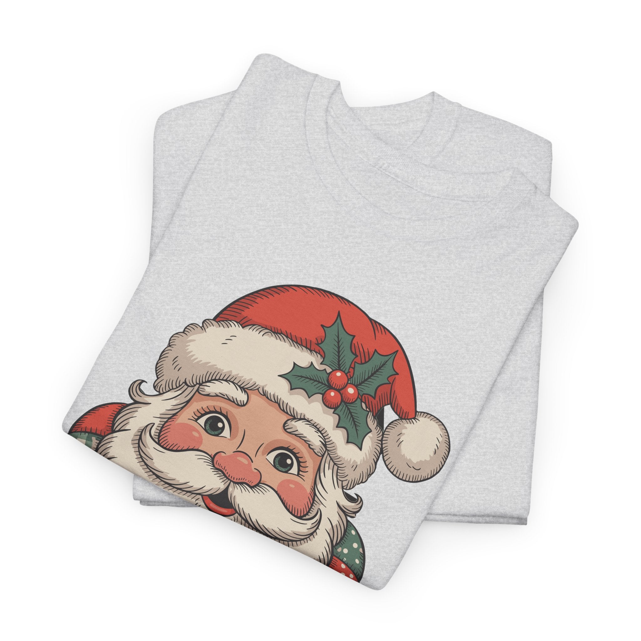 Vintage Santa Unisex Cotton Tee