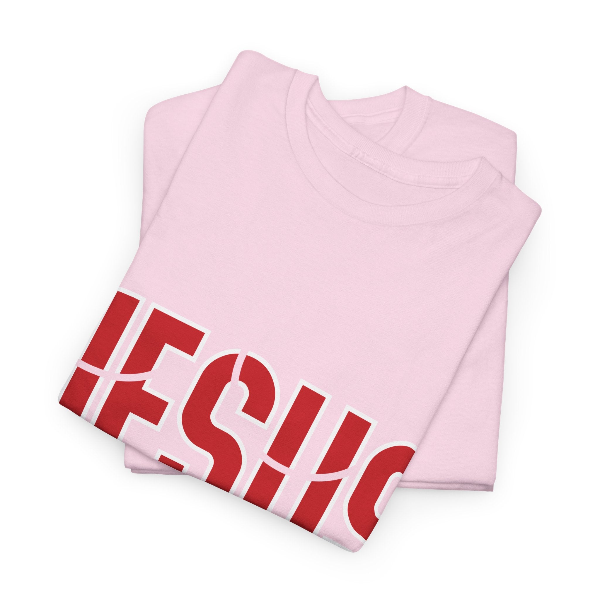 Jesus The Way The Truth & The Life T-Shirt — Bold Red Christian Unisex Cotton Tee