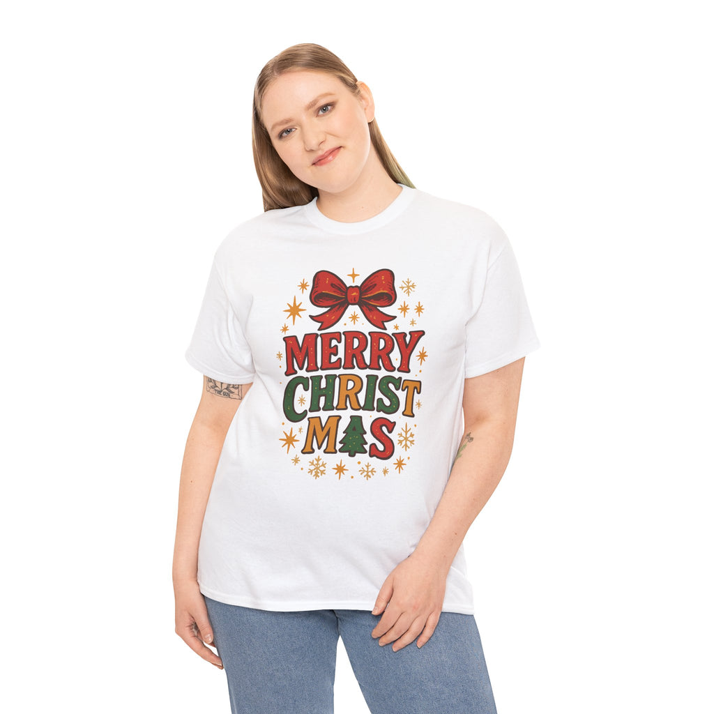 Merry Christmas Unisex Cotton Tee