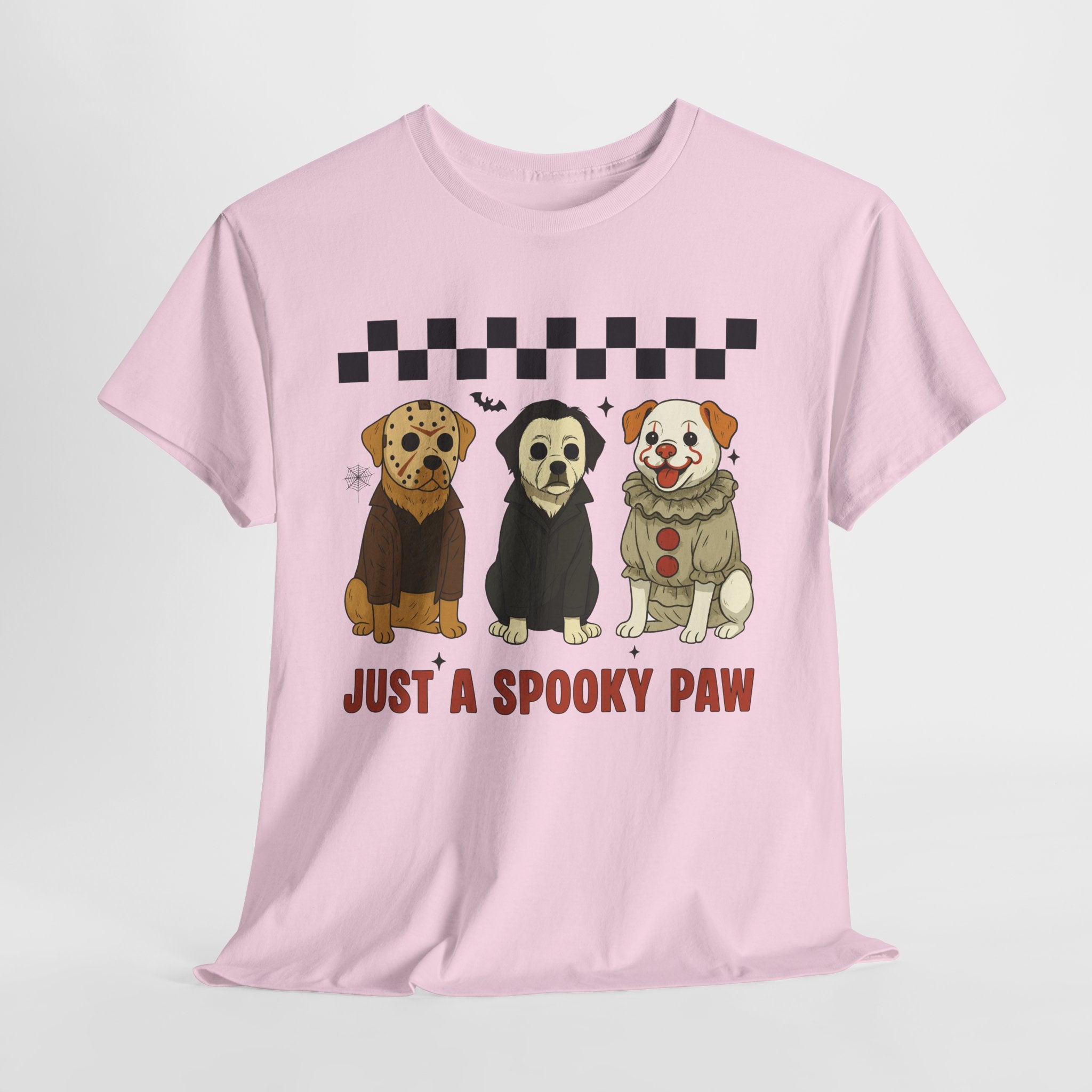 Halloween "Just A Spooky Paw" Unisex Cotton Tee
