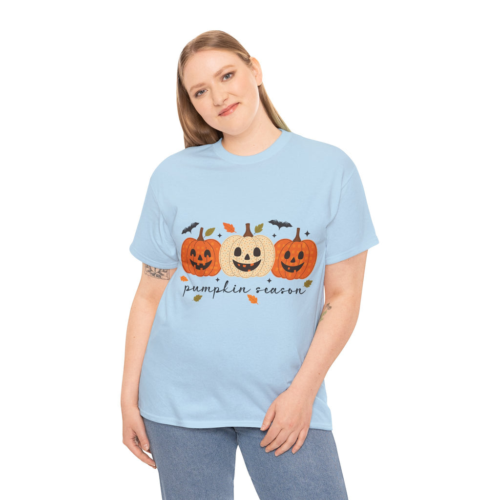 Pumpkin Season Unisex Cotton Tee