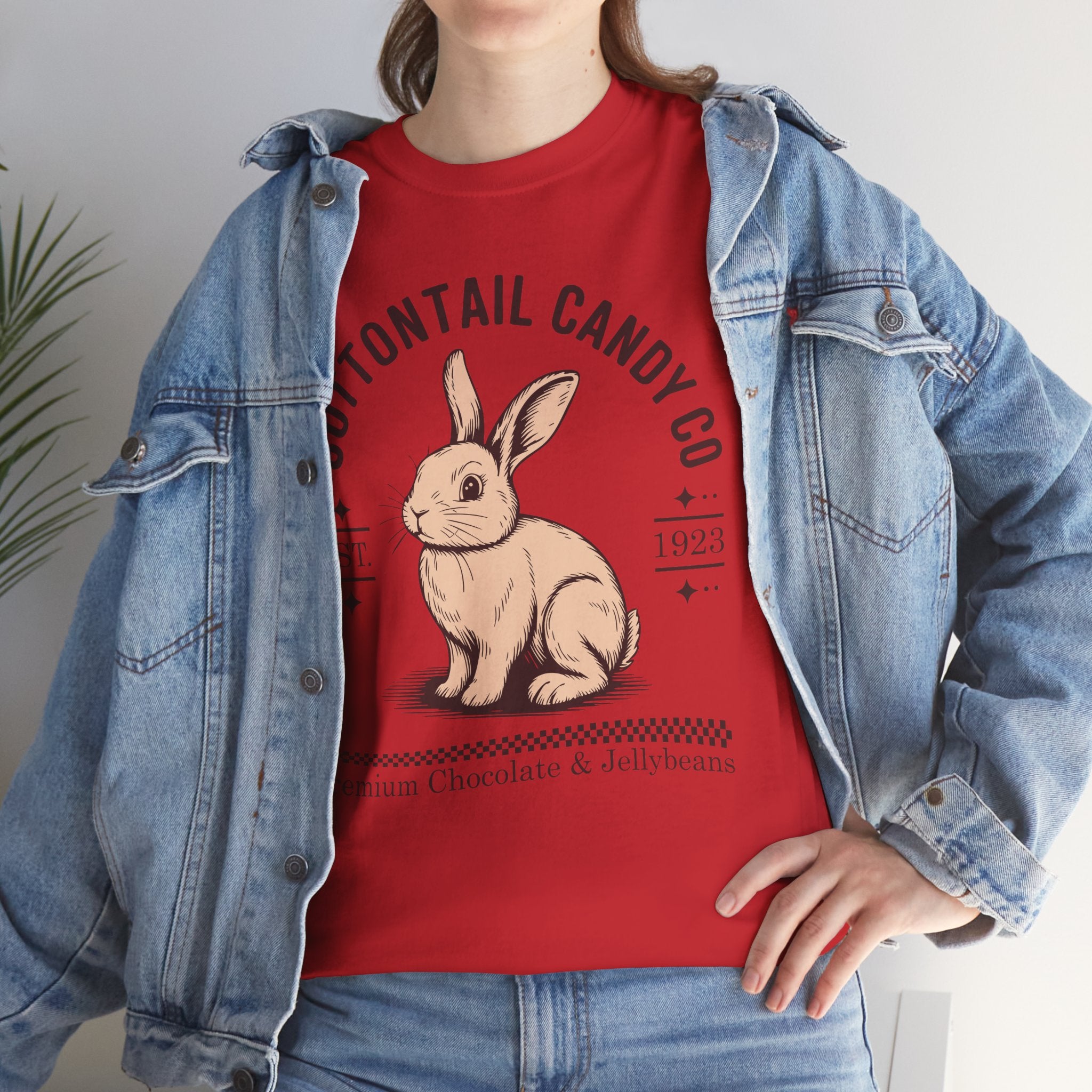 Cottontail Candy Co. Vintage Bunny Unisex Cotton Tee
