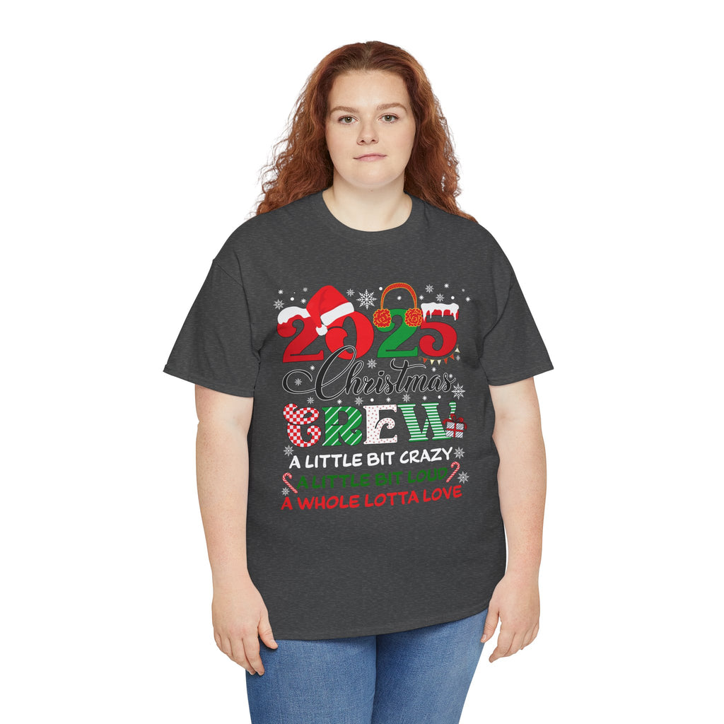 Christmas Crew 2025 Unisex Cotton Tee