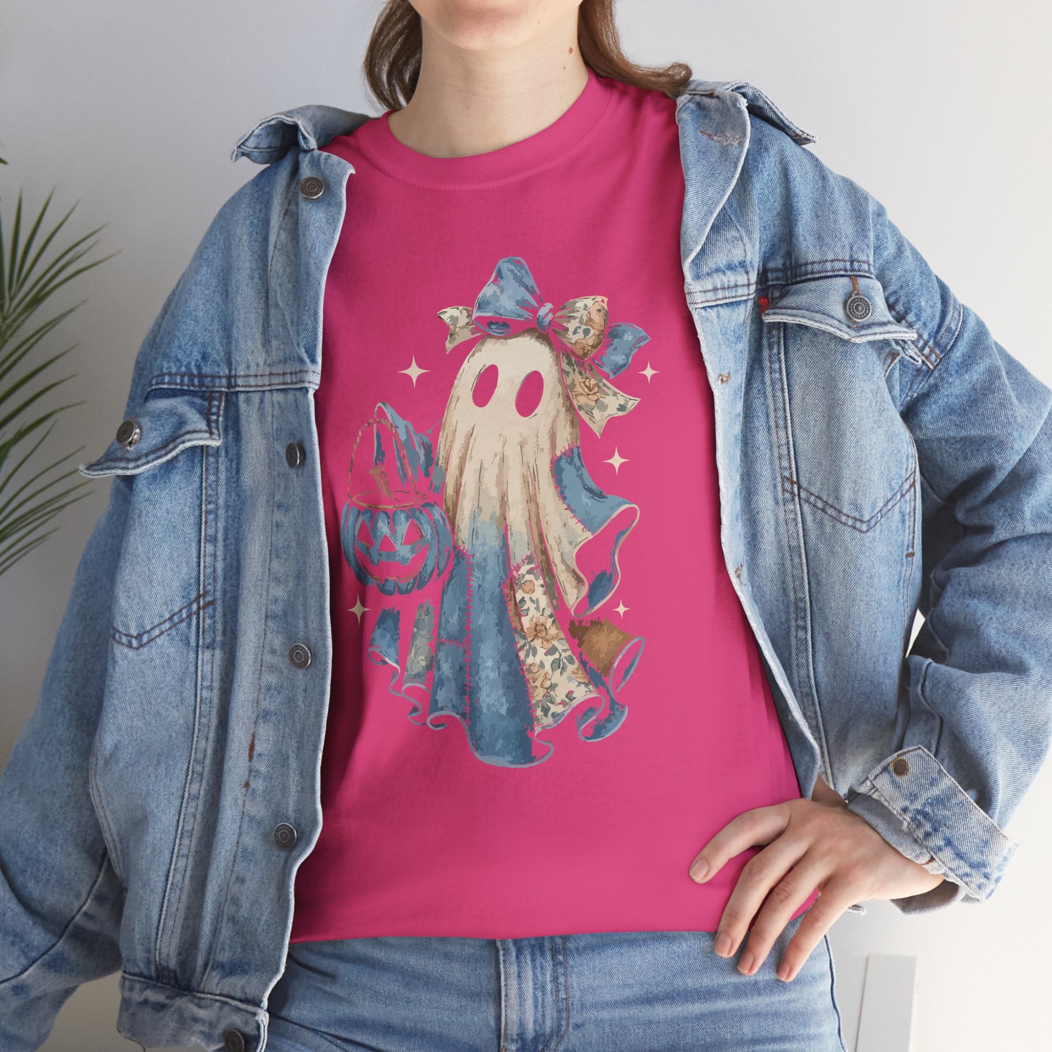 Ghost Halloween Unisex Cotton Tee