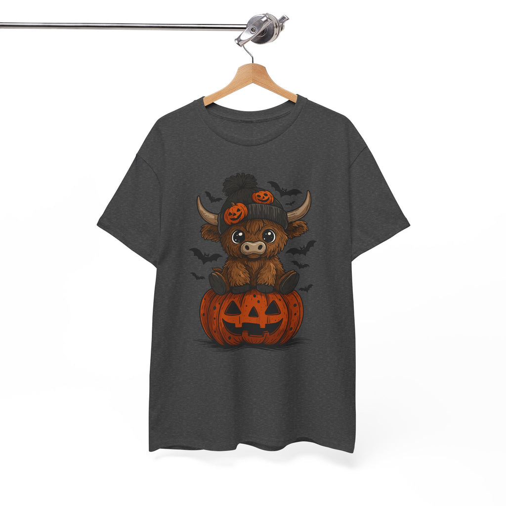 Halloween Cow Unisex Cotton Tshirt