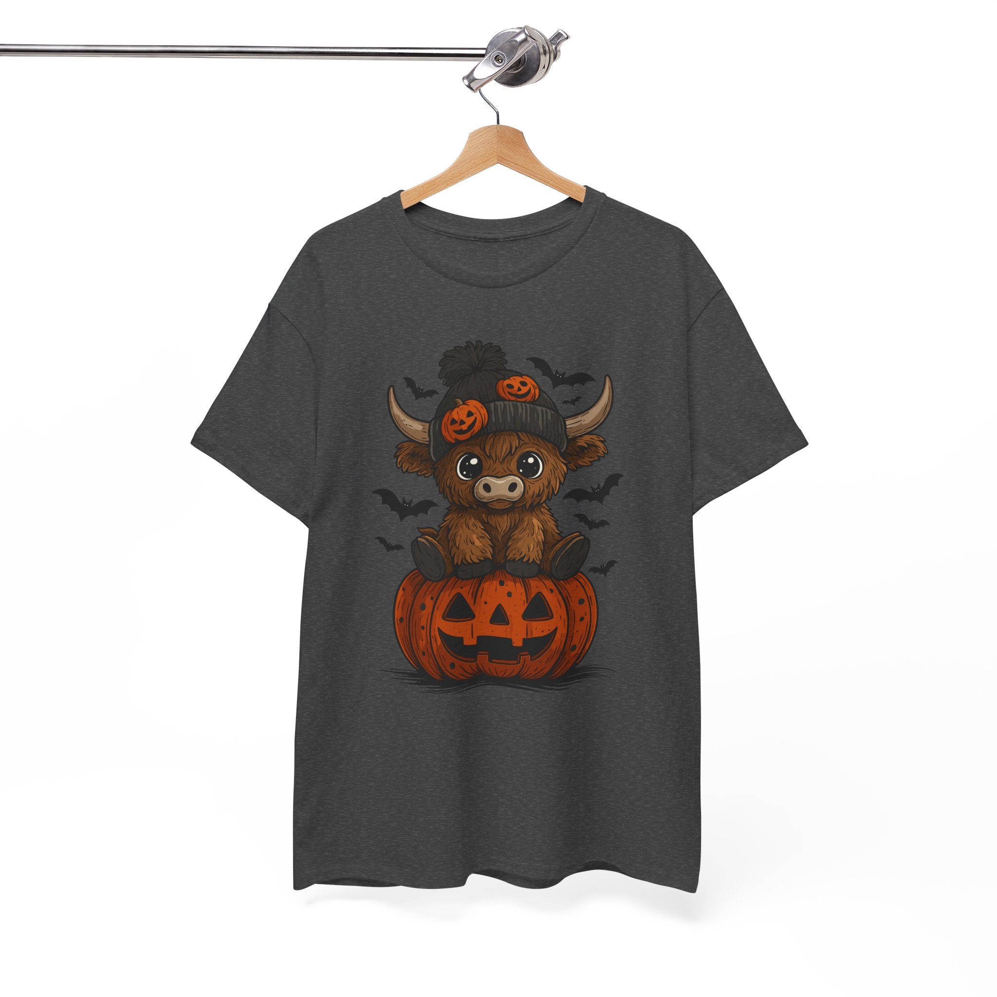 Halloween Cow Unisex Cotton Tshirt