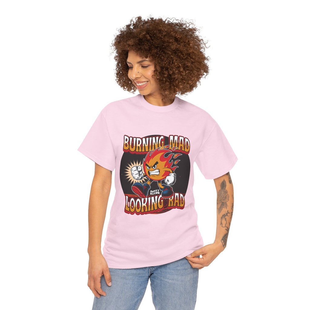 Burning Mad Looking Rad Unisex Tee