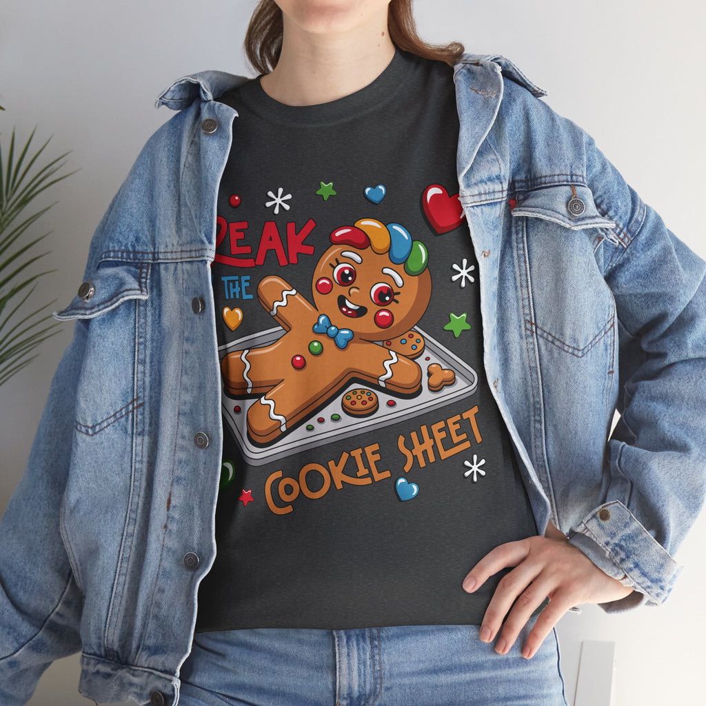 Gingerbread ‘I’m Freak on the Cookie Sheet’ Unisex Cotton Tee