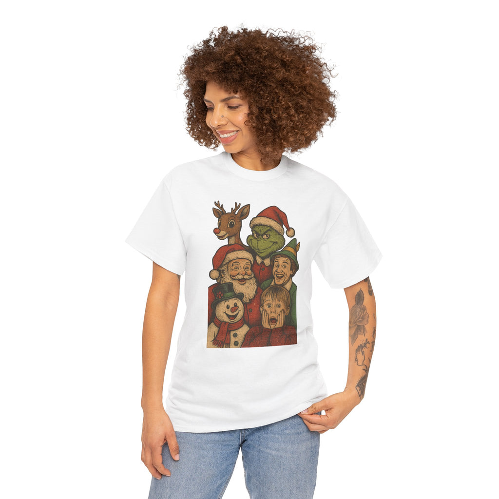 Christmas Icon Vintage Unisex Cotton Tee