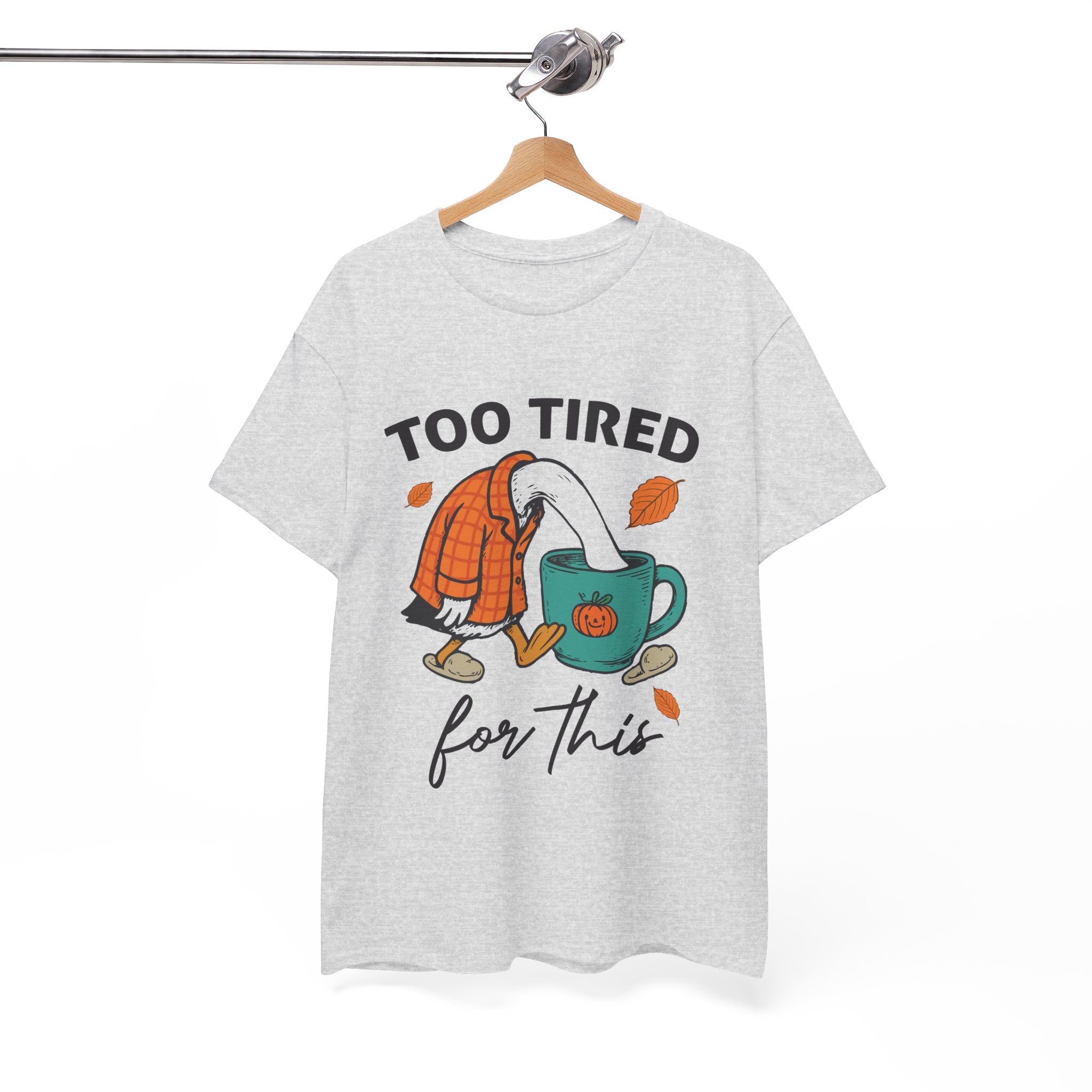 Sleepy Crow Unisex Cotton Tee