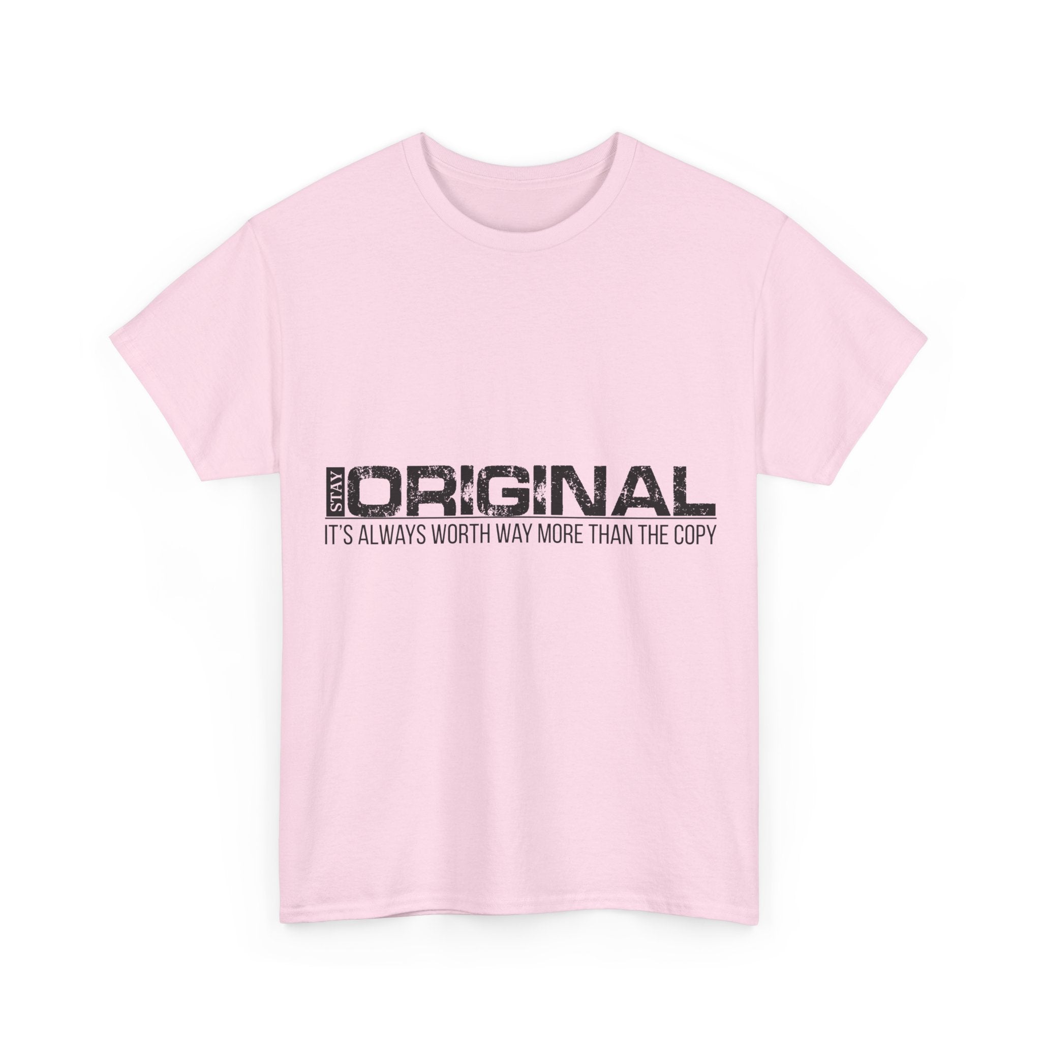 STAY SILENT Minimalist Tee — Vertical Text Black Unisex Cotton Tee