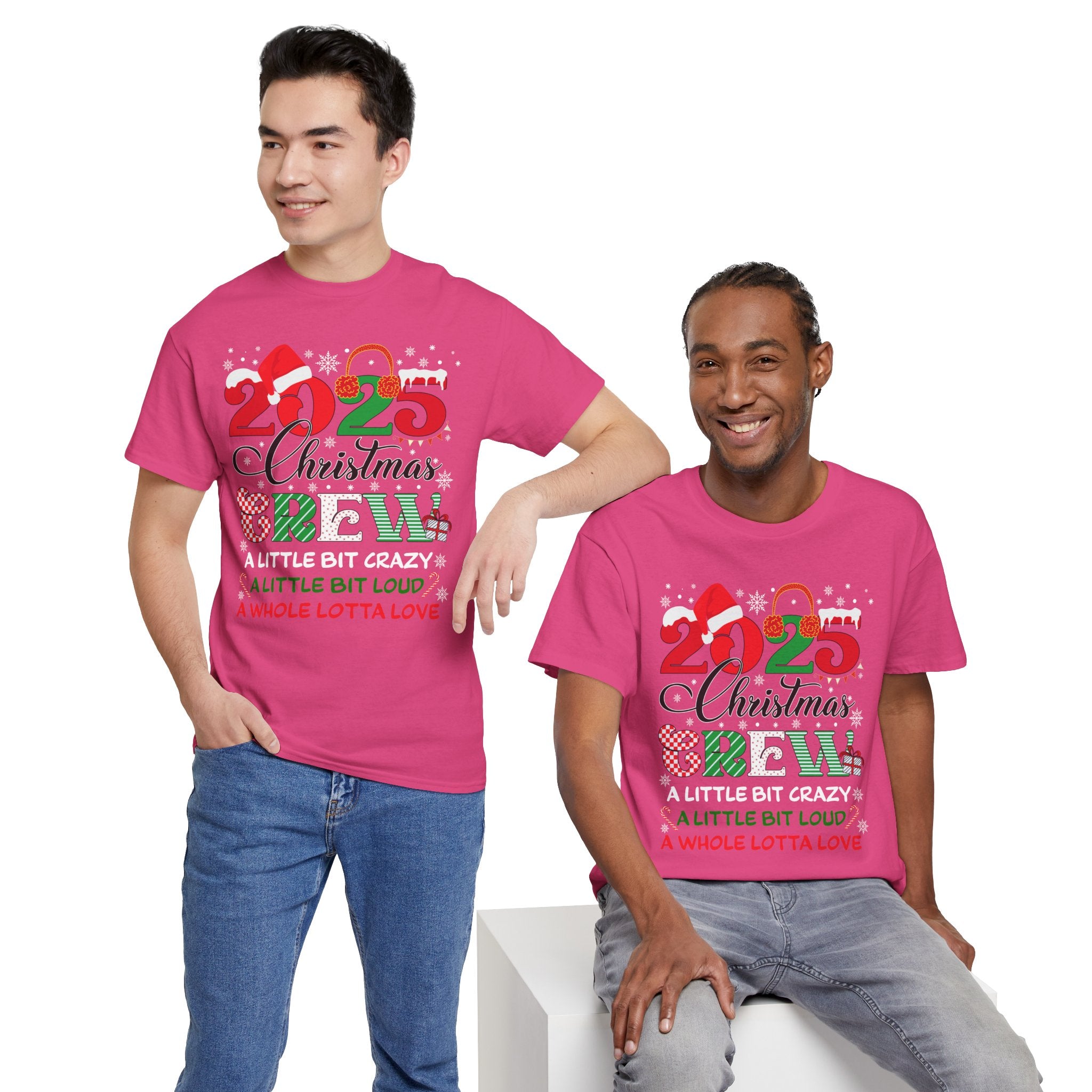 Christmas Crew 2025 Unisex Cotton Tee