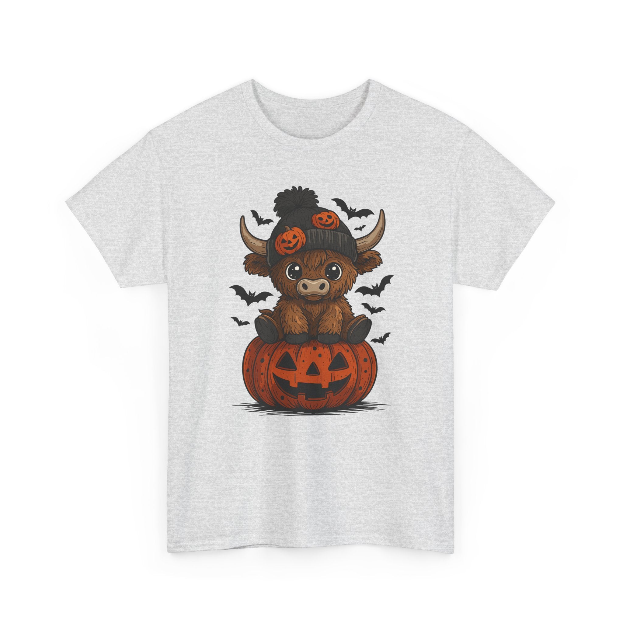 Halloween Cow Unisex Cotton Tshirt