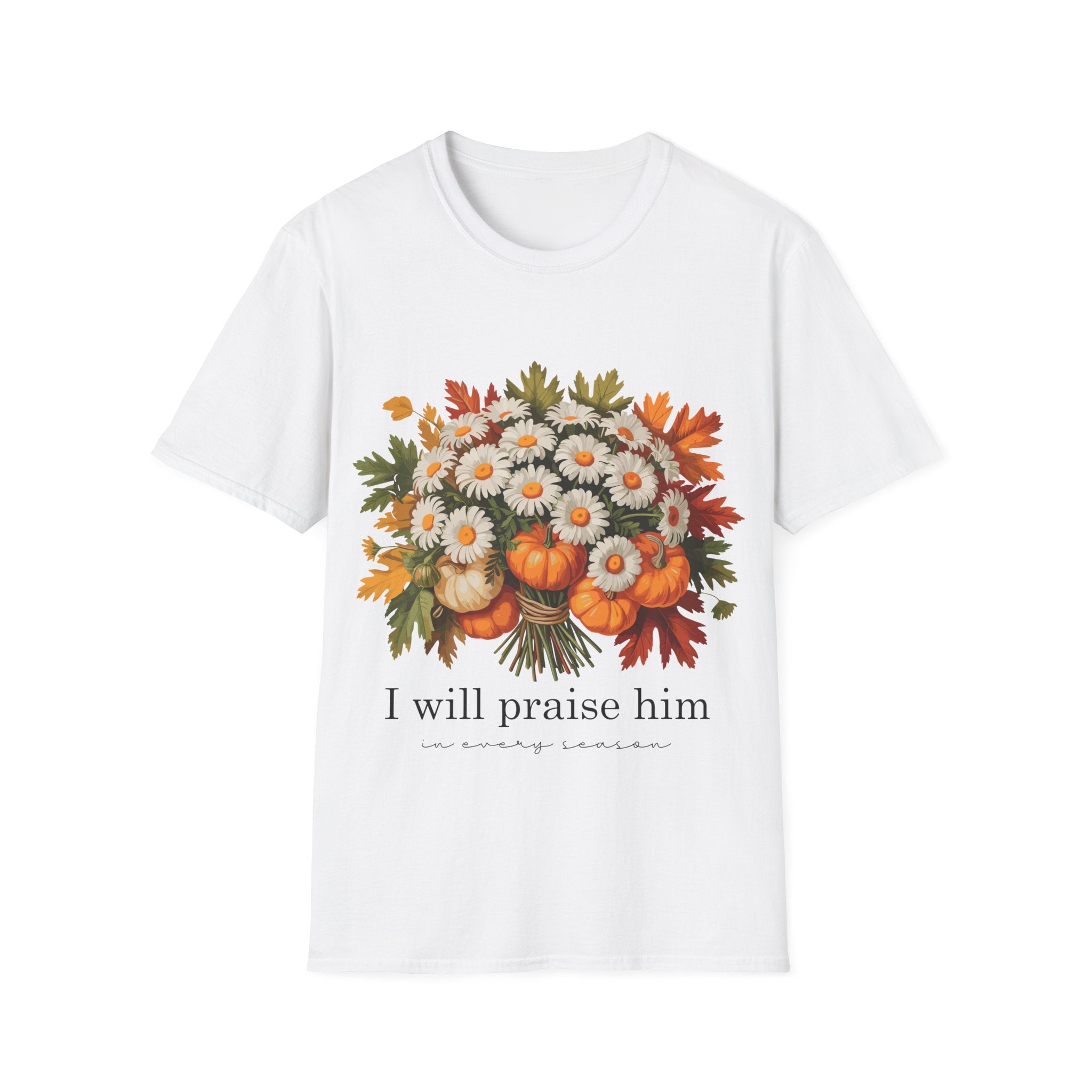 Fall Floral Praise T-Shirt- Unisex