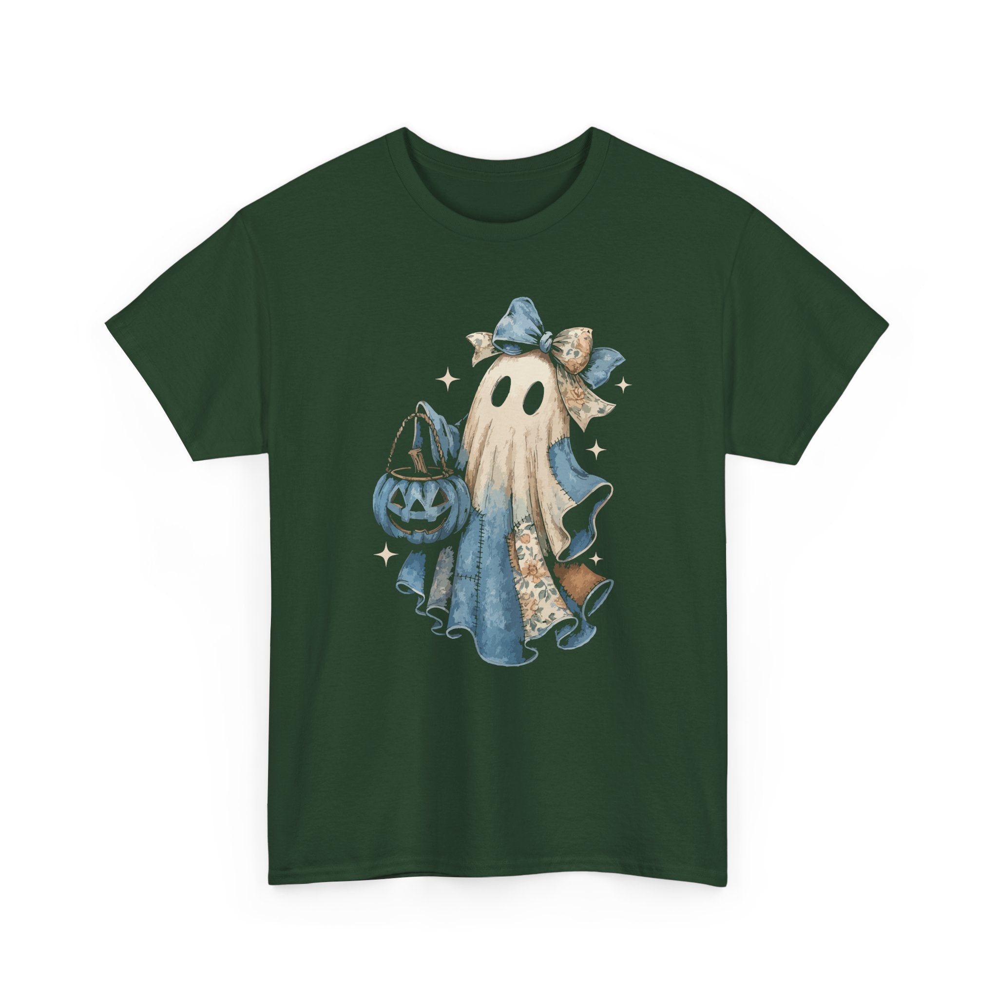 Ghost Halloween Unisex Cotton Tee