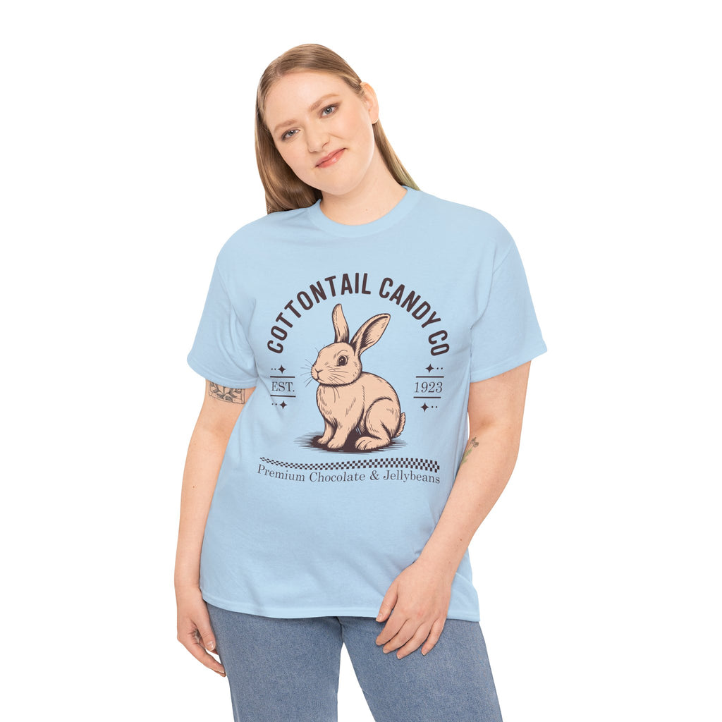 Cottontail Candy Co. Vintage Bunny Unisex Cotton Tee