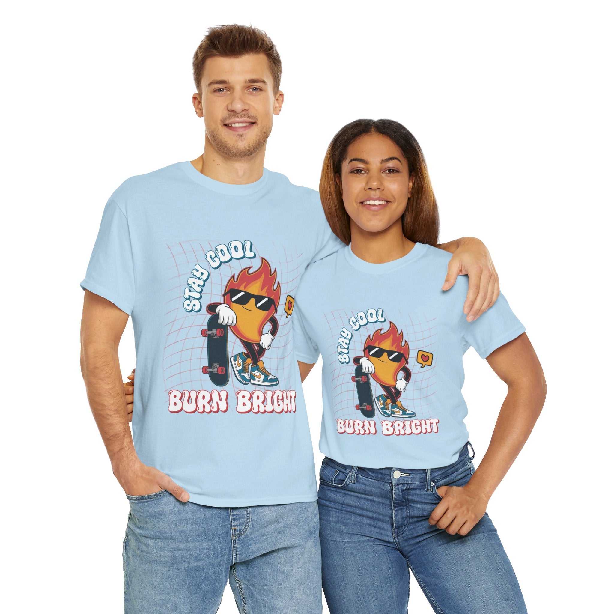 Stay Cool Burn Bright Unisex Tee