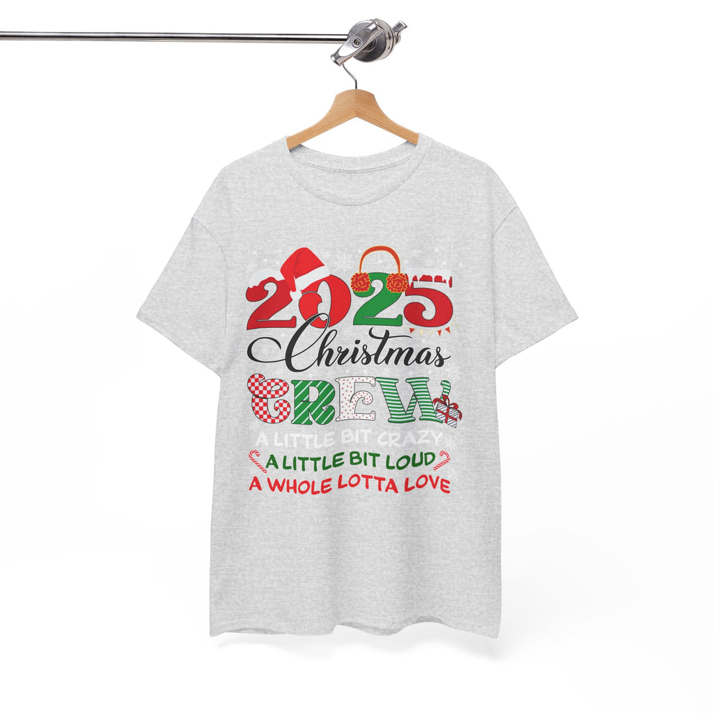 Christmas Crew 2025 Unisex Cotton Tee