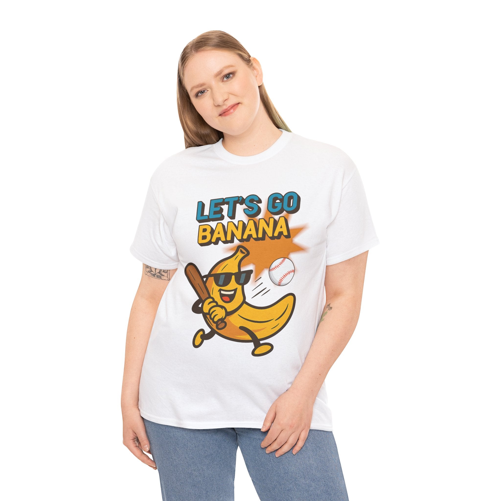 Baseball Banana Unisex Tee