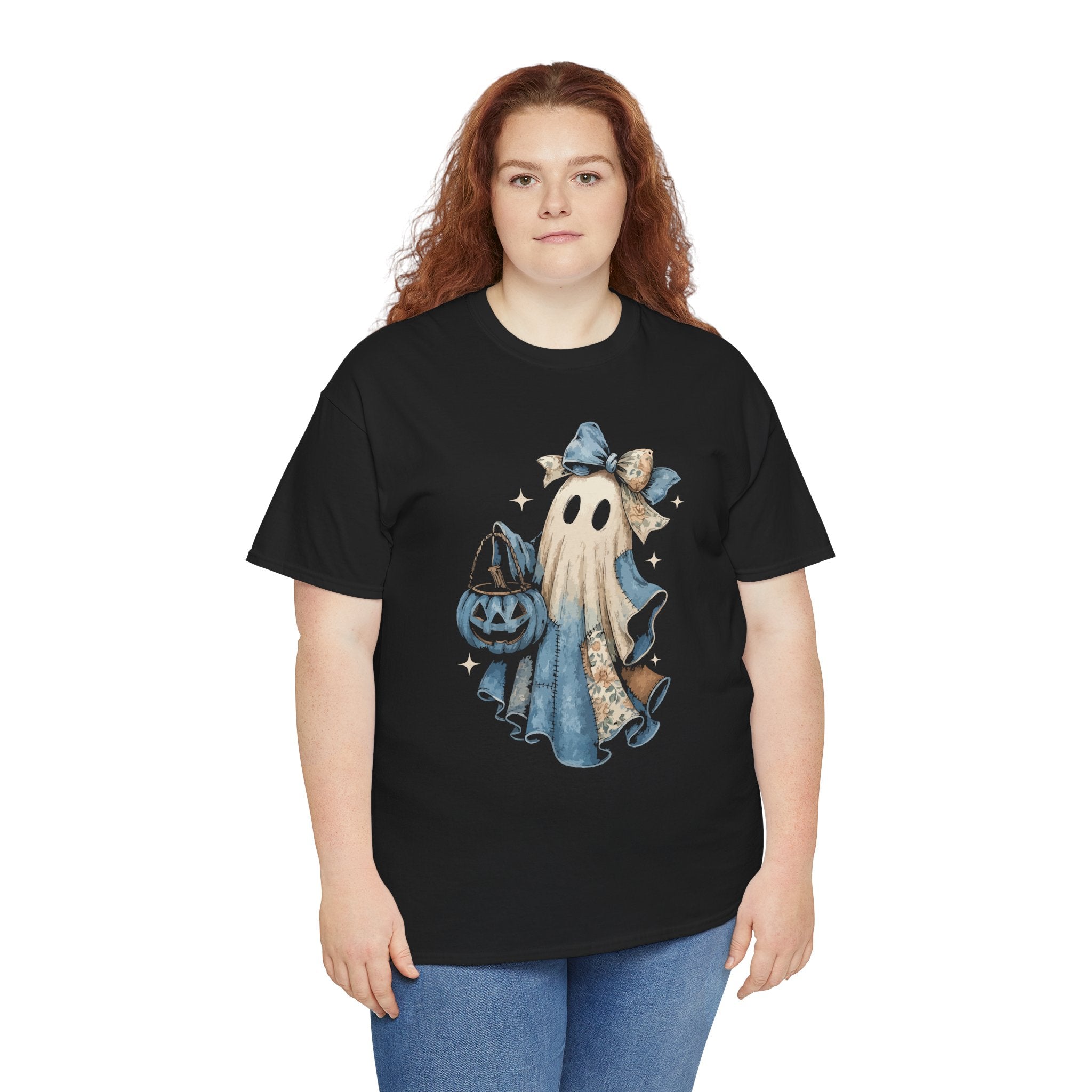 Ghost Halloween Unisex Cotton Tee