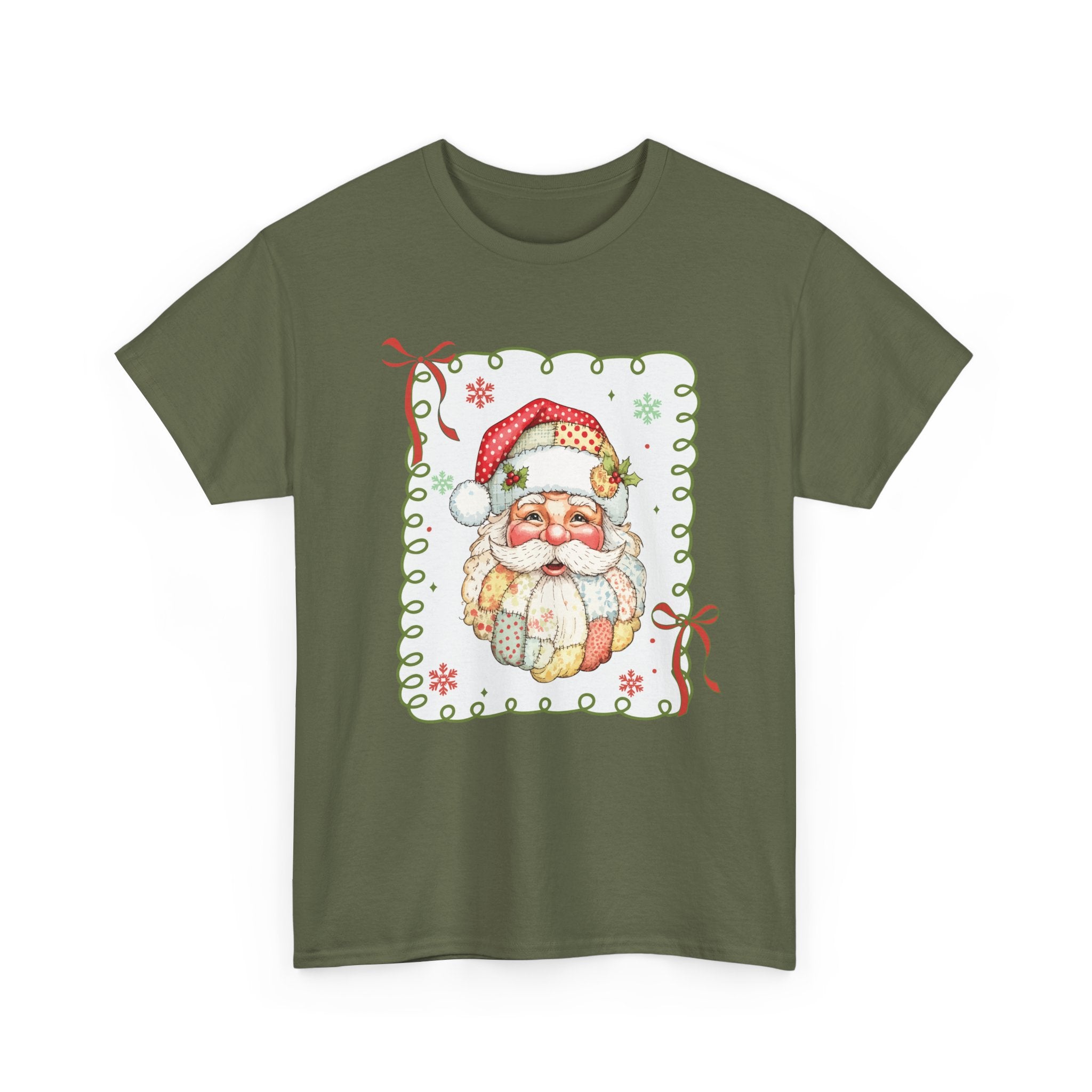 Santa Vintage Unisex Cotton Tee