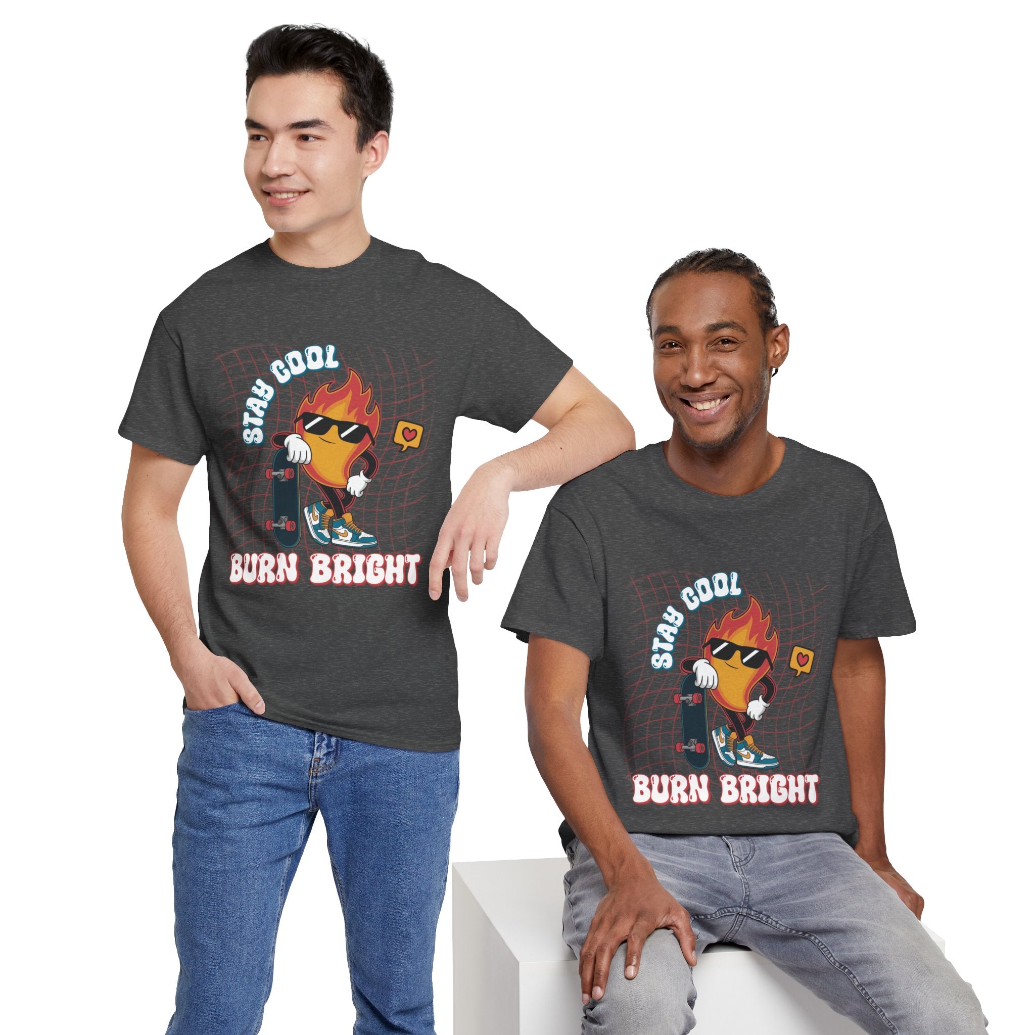 Stay Cool Burn Bright Unisex Tee