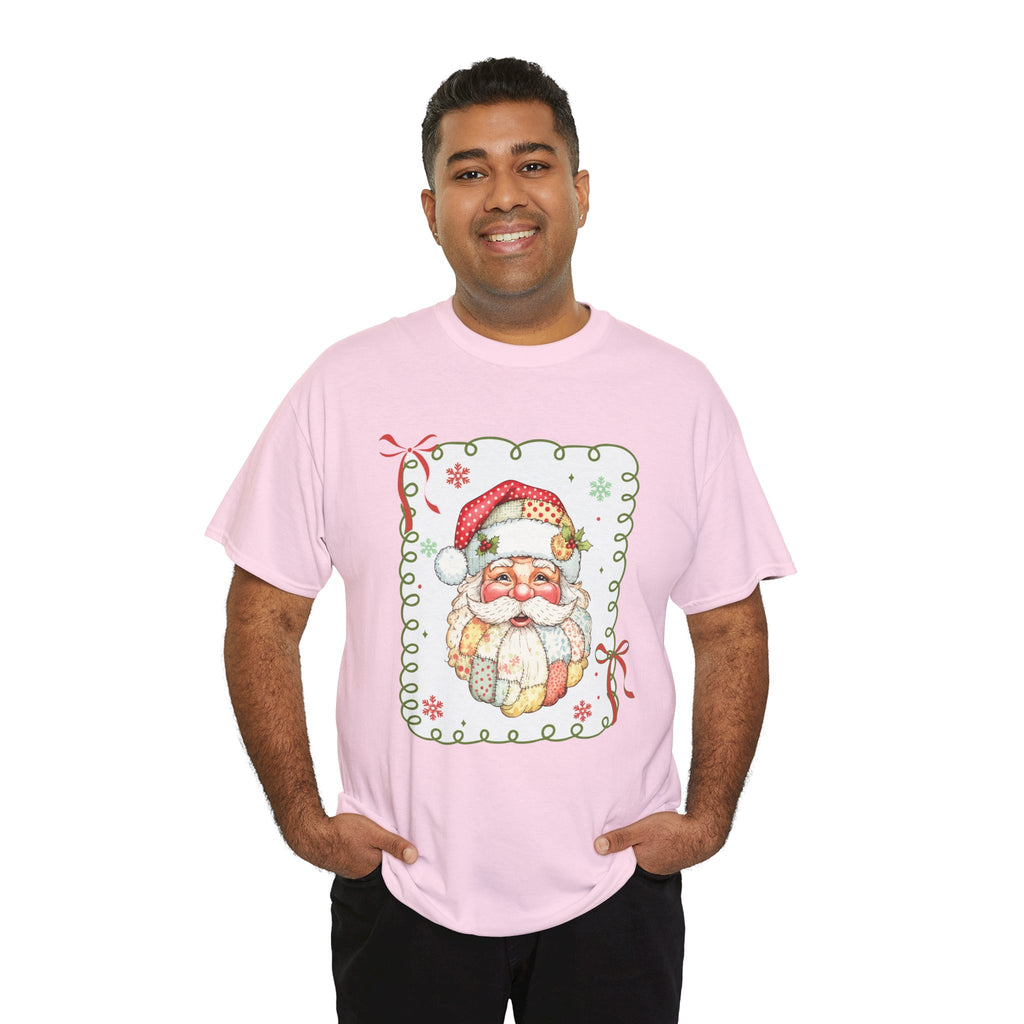 Santa Vintage Unisex Cotton Tee