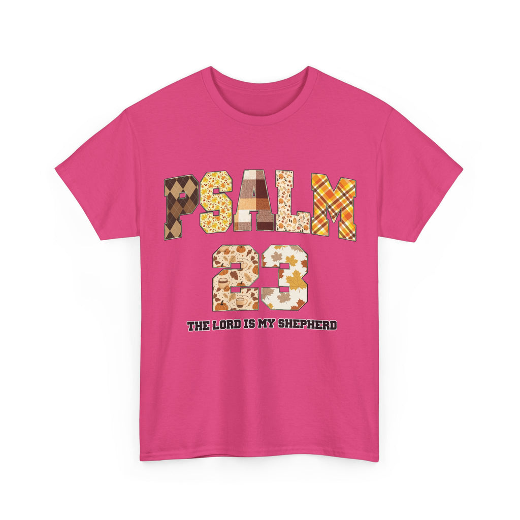 Psalm 23 Patchwork Unisex Cotton Tee