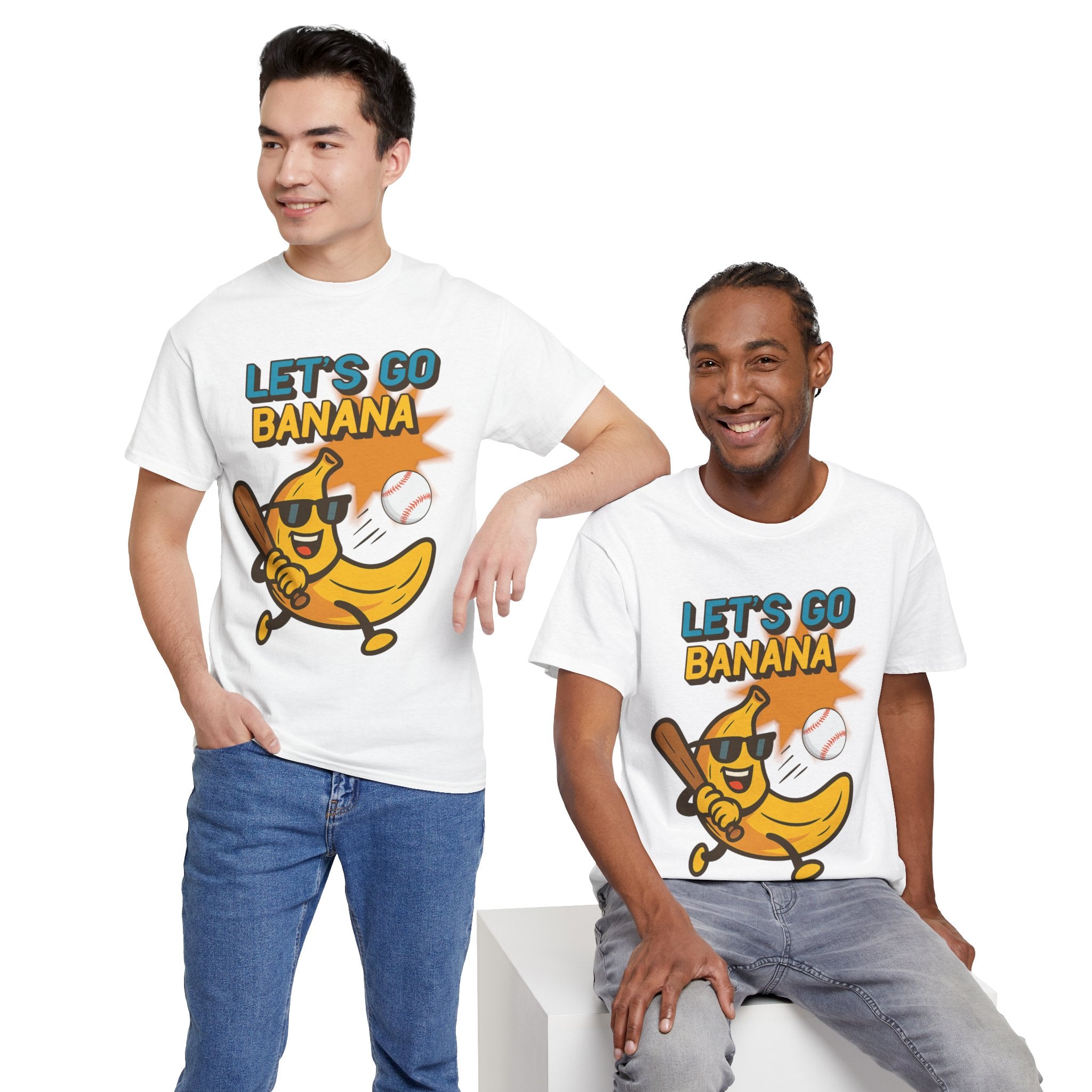 Baseball Banana Unisex Tee