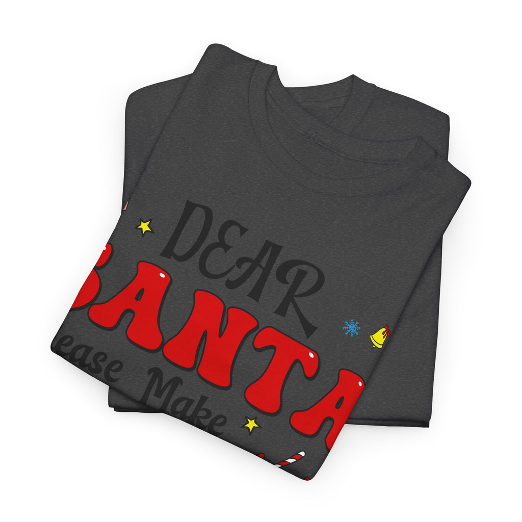 Santa 67 Them Stop Christmas Unisex Cotton Tee