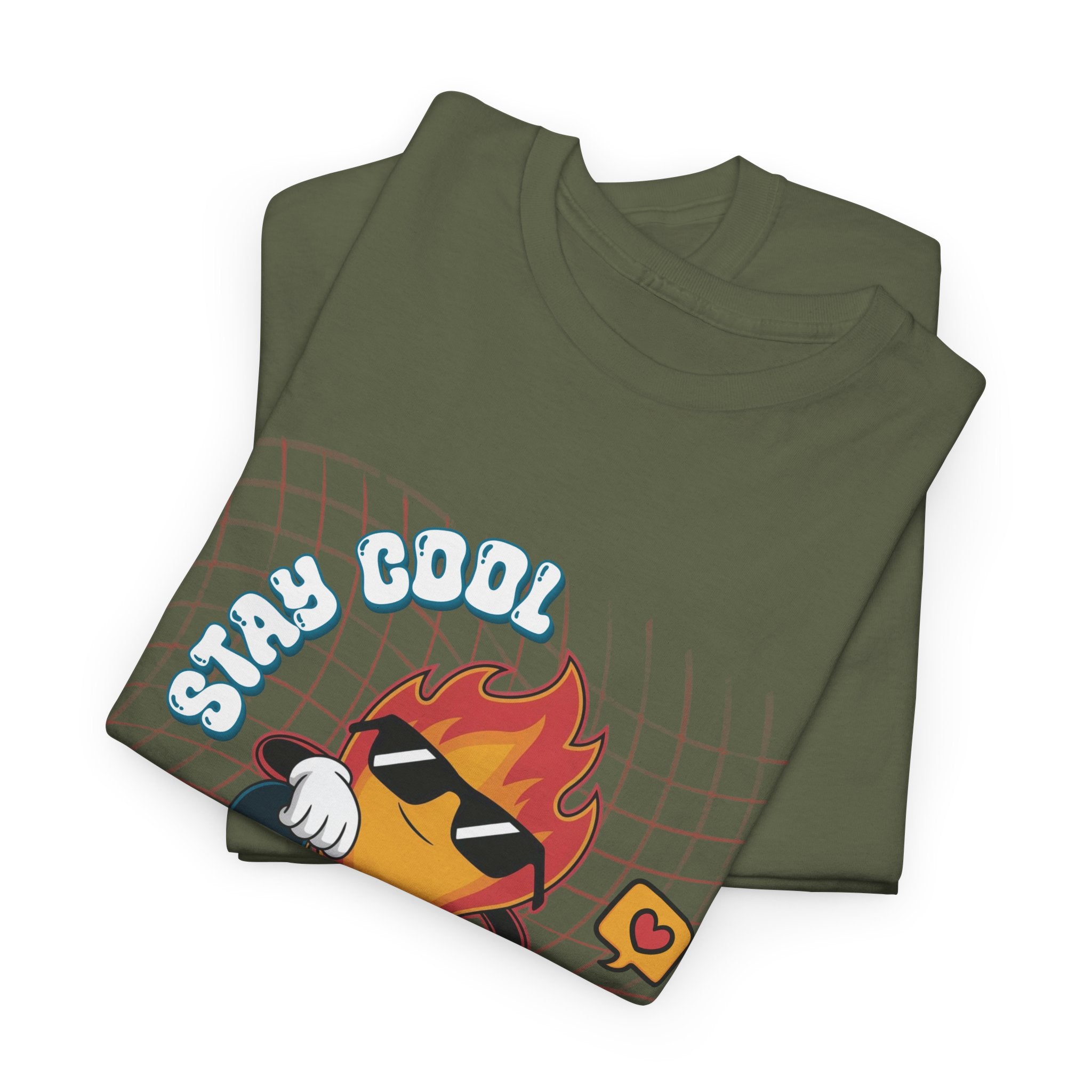 Stay Cool Burn Bright Unisex Tee