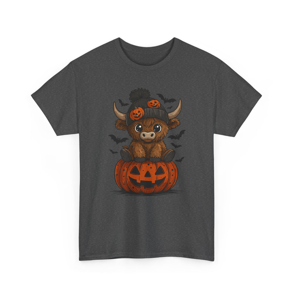 Halloween Cow Unisex Cotton Tshirt