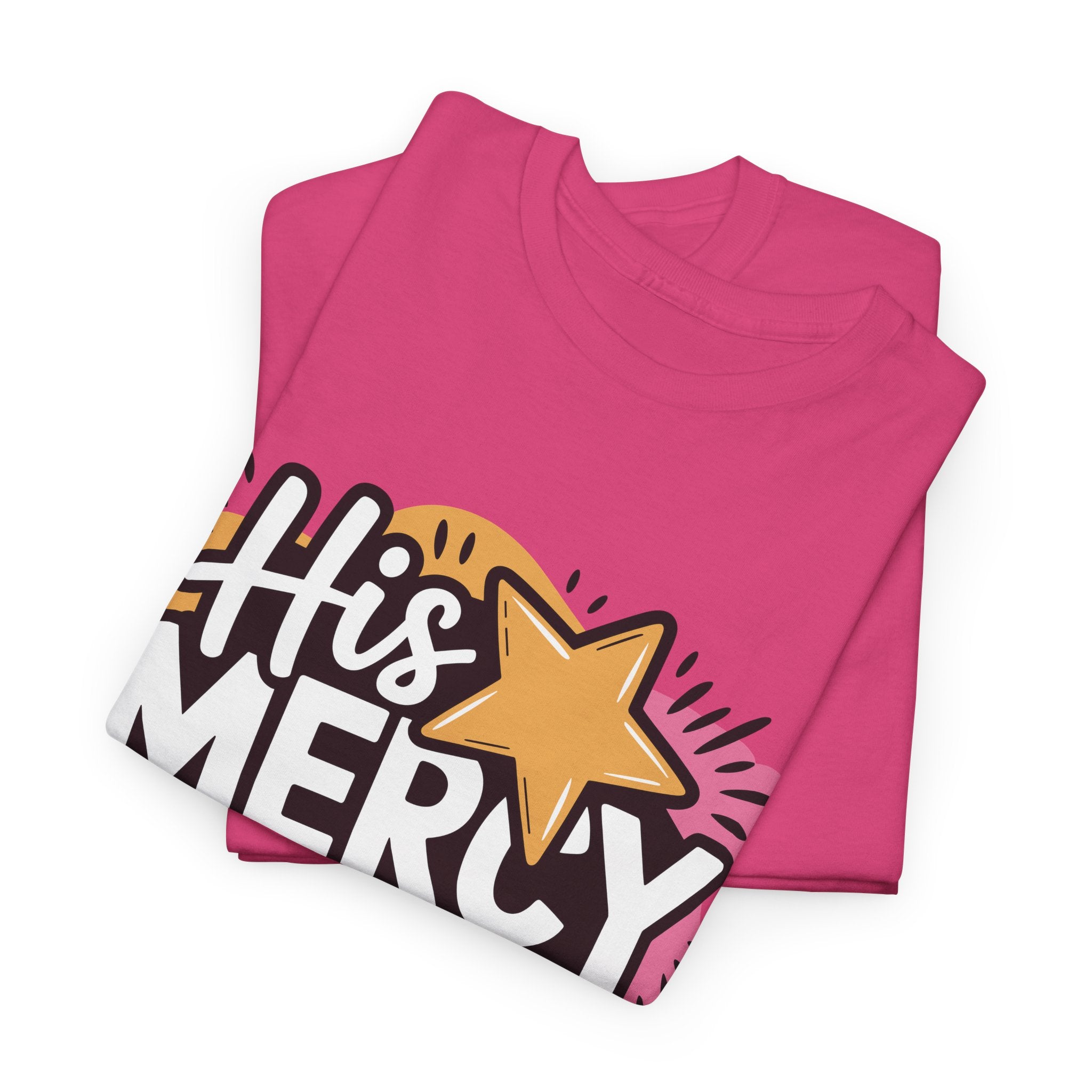 His Mercy Rewrote My Story Tee — Retro Christian Graphic T-Shirt