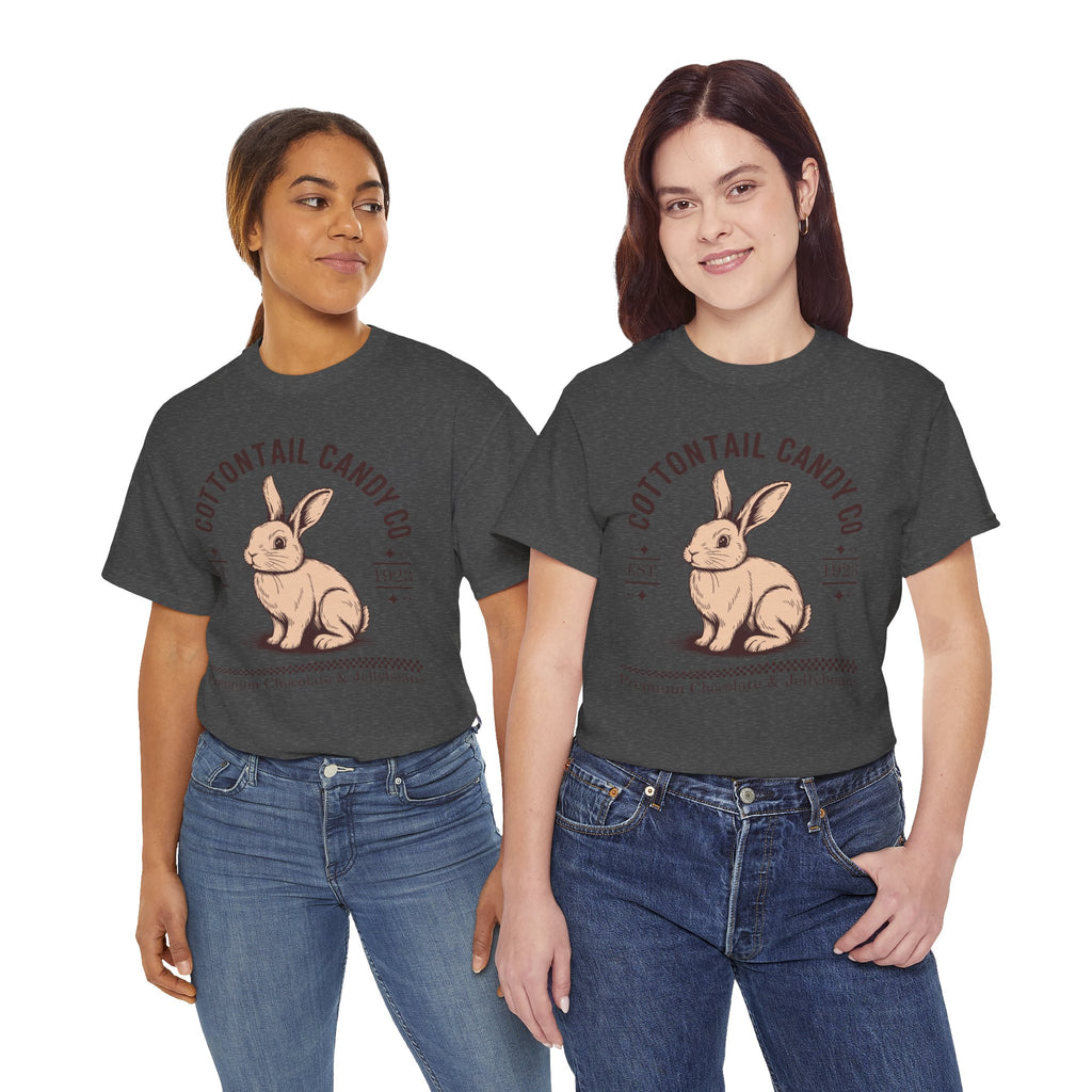 Cottontail Candy Co. Vintage Bunny Unisex Cotton Tee