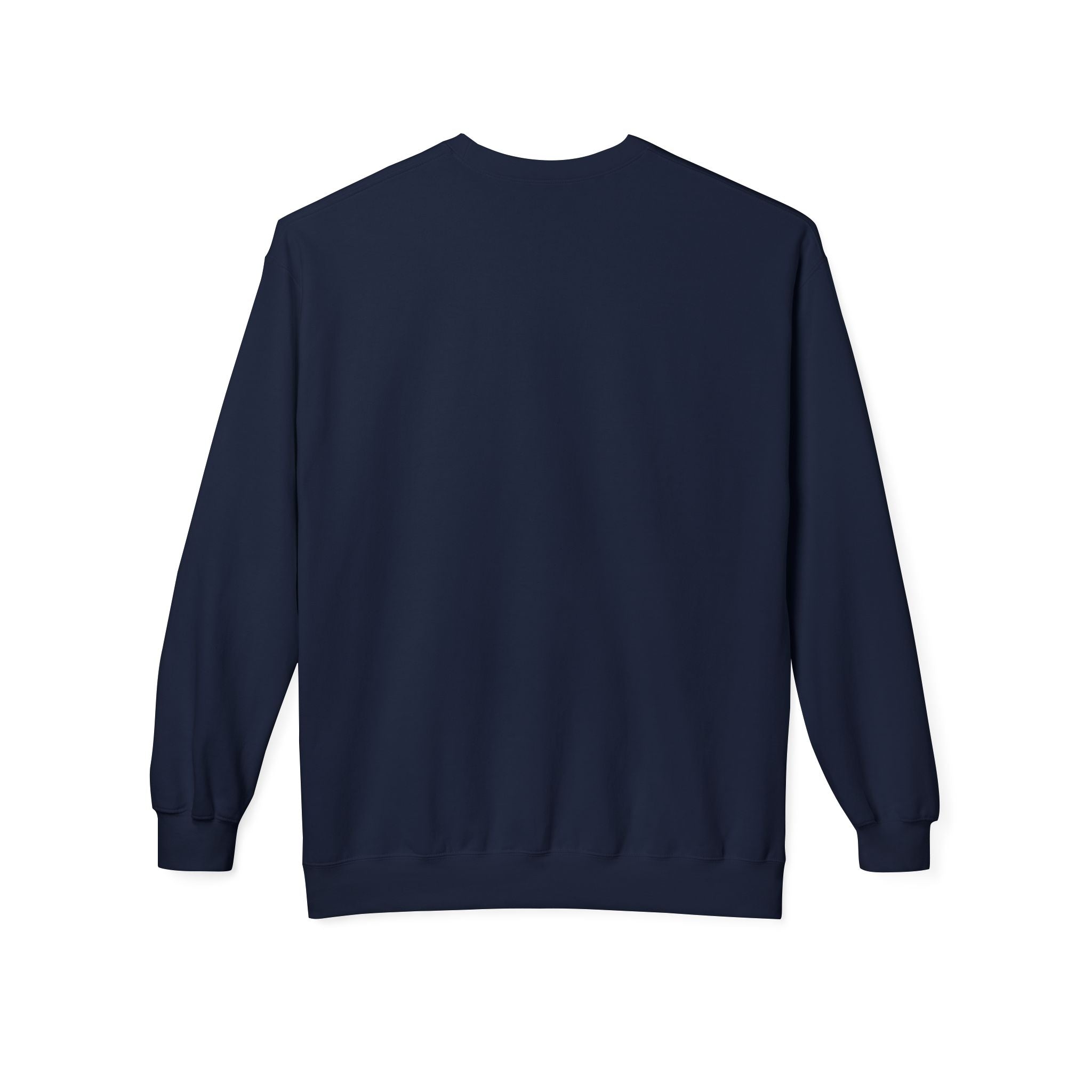 Cute Goose Drinking Fleece Crewneck Sweatshirt- Unisex