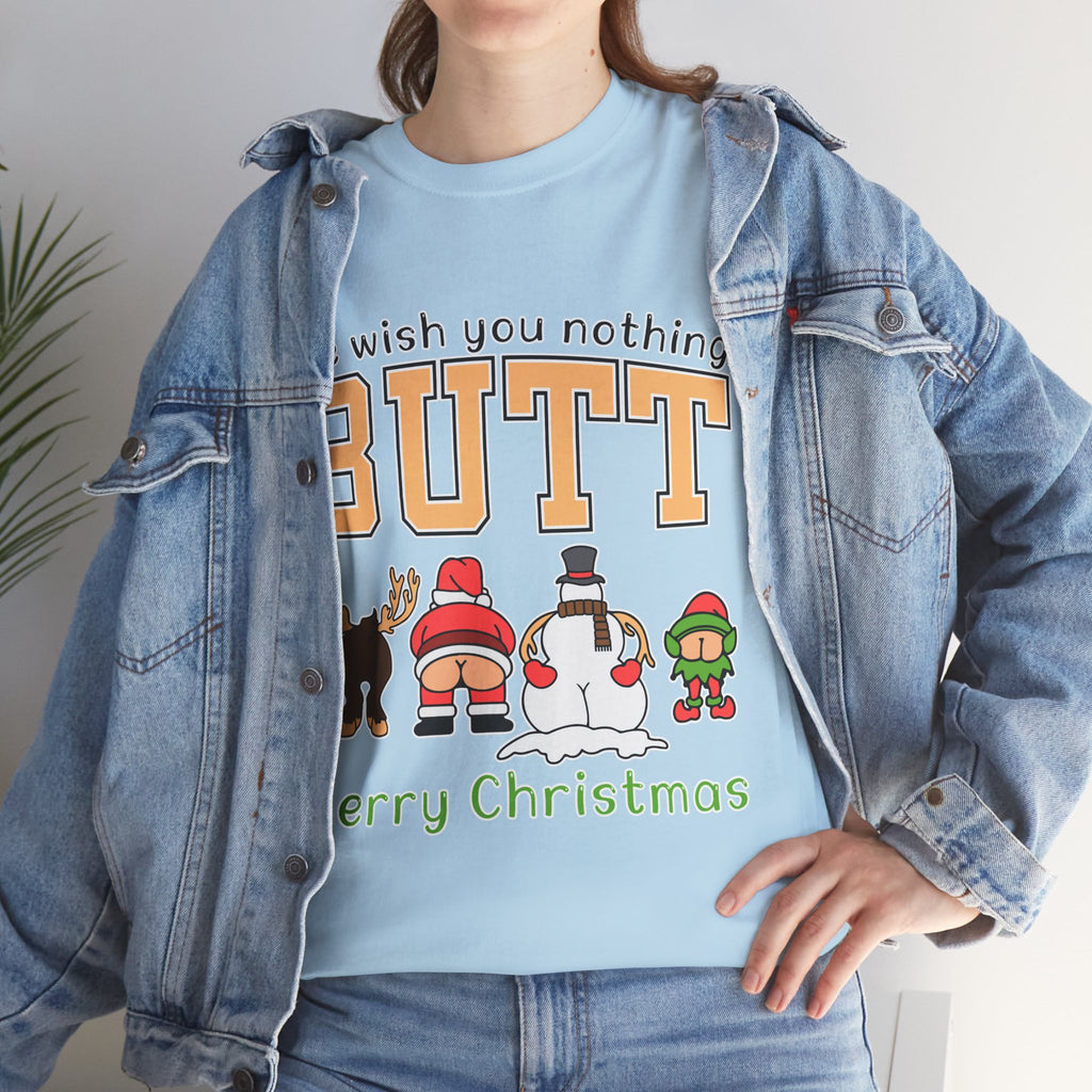 Christmas Butts Unisex Cotton Tee