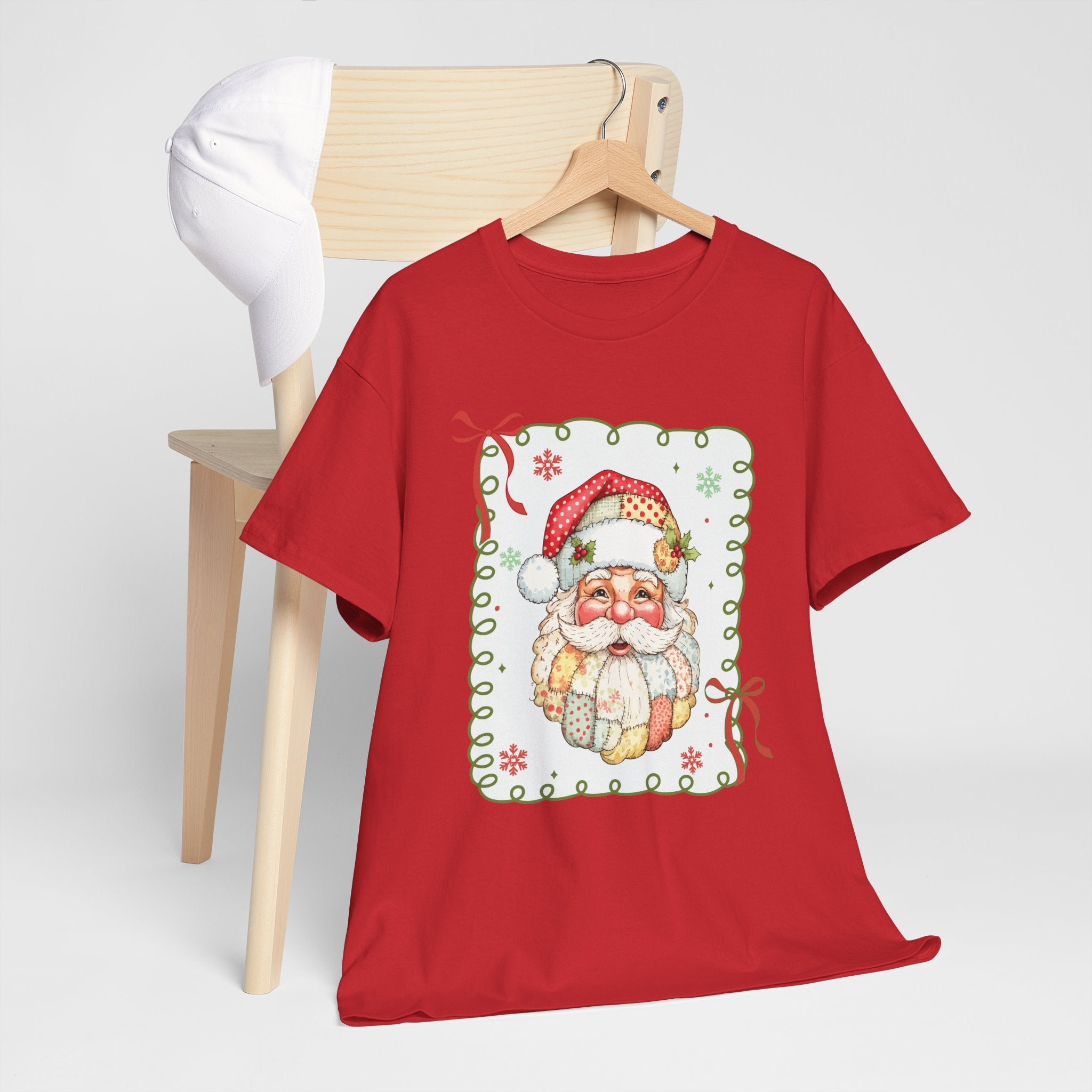 Santa Vintage Unisex Cotton Tee