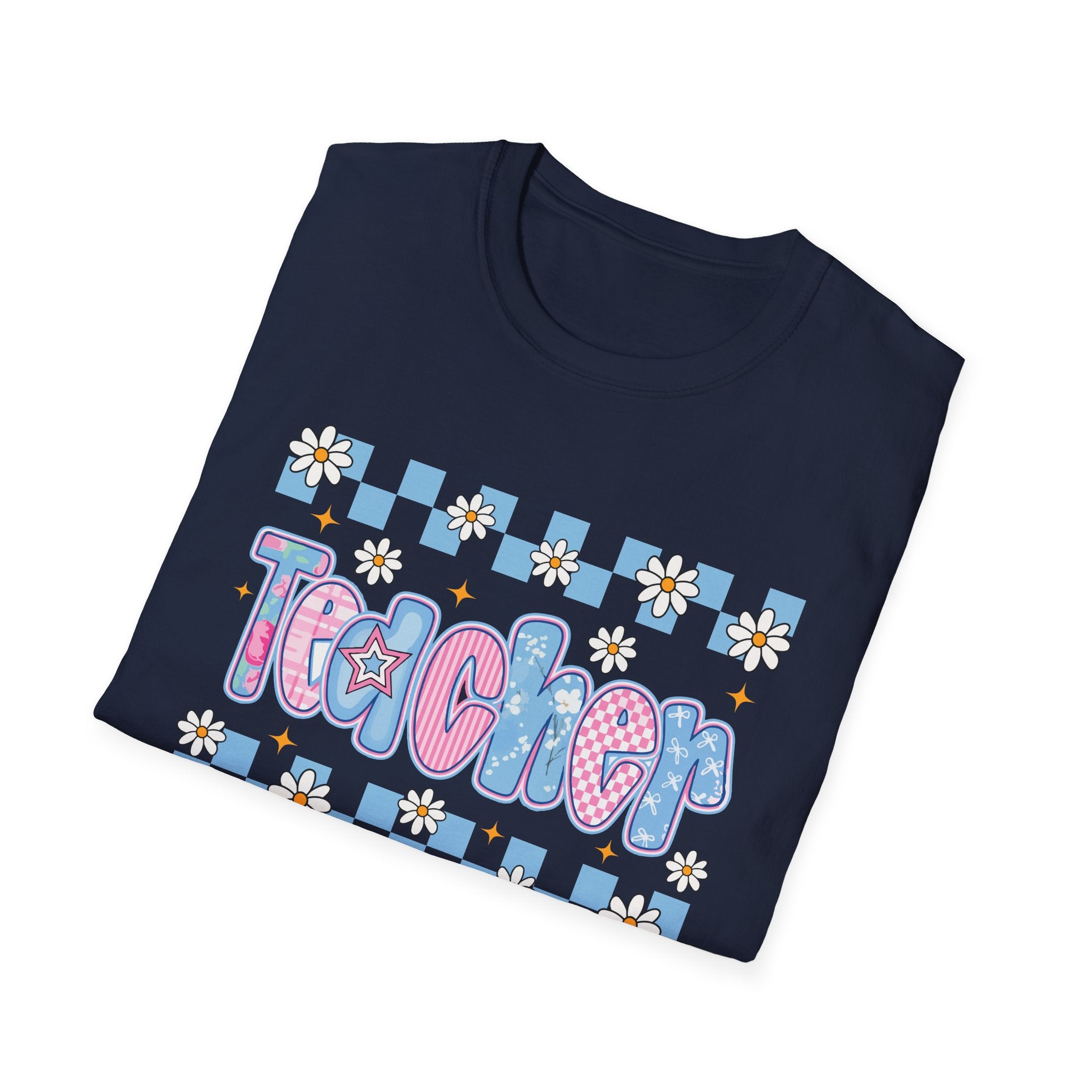 Teacher Vibes Unisex Softstyle T-Shirt