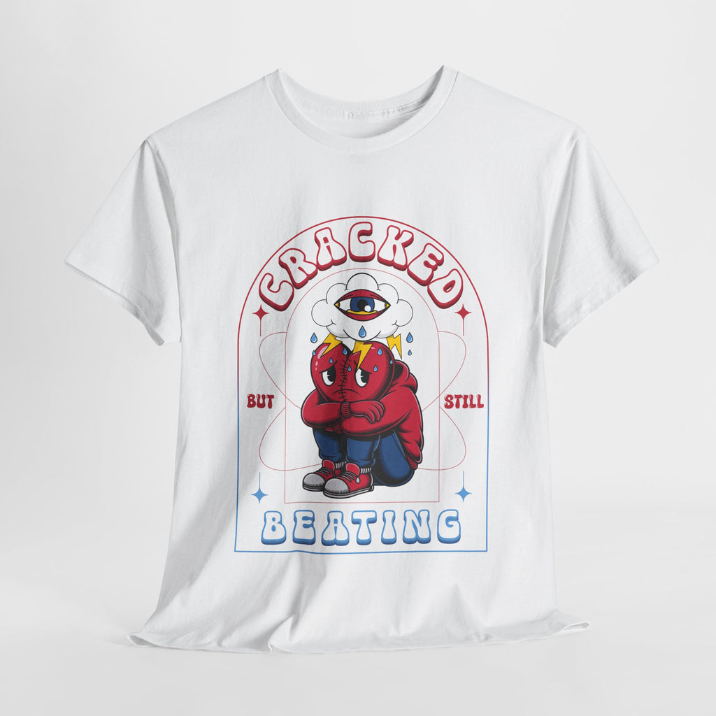 Cracked but still beating Tee