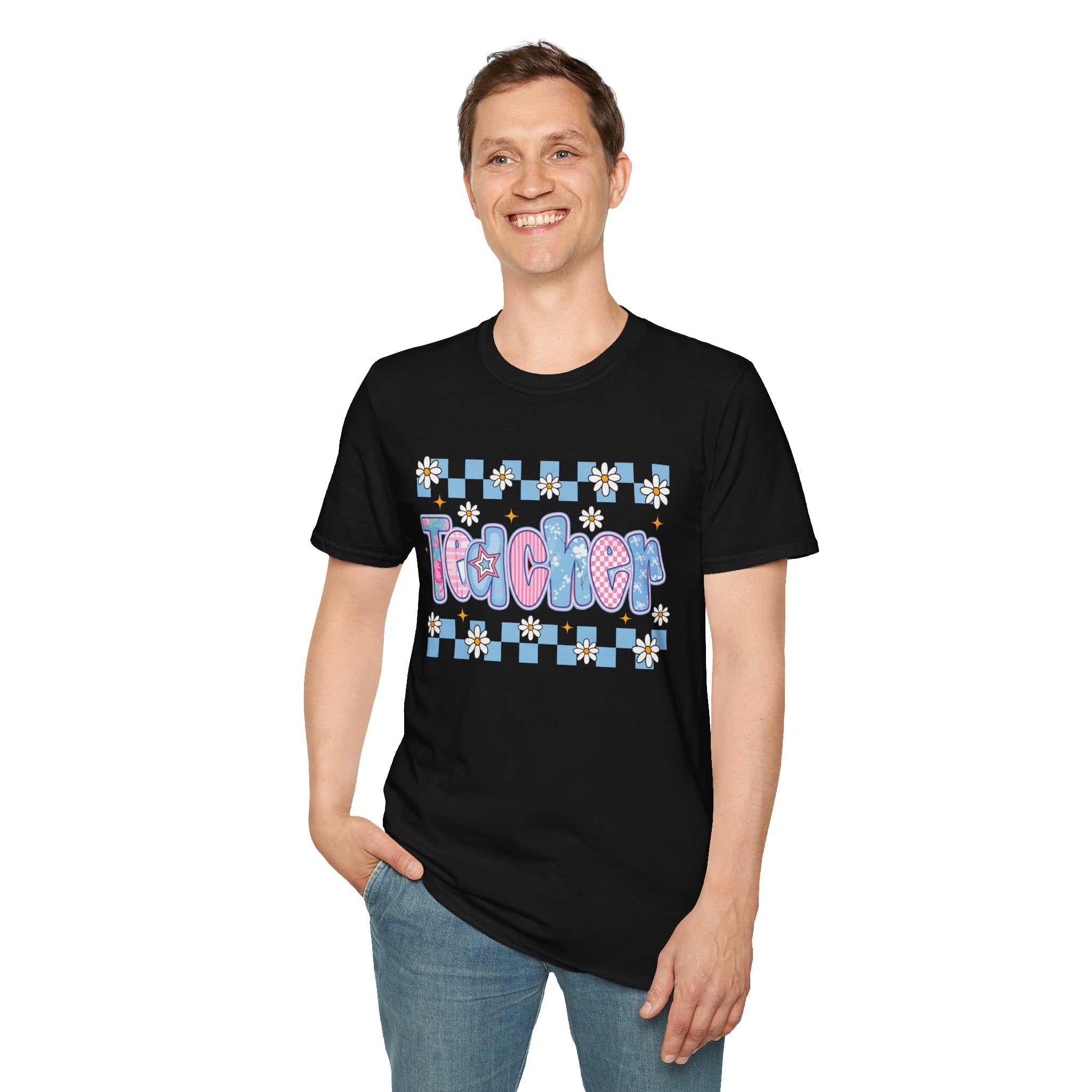 Teacher Vibes Unisex Softstyle T-Shirt