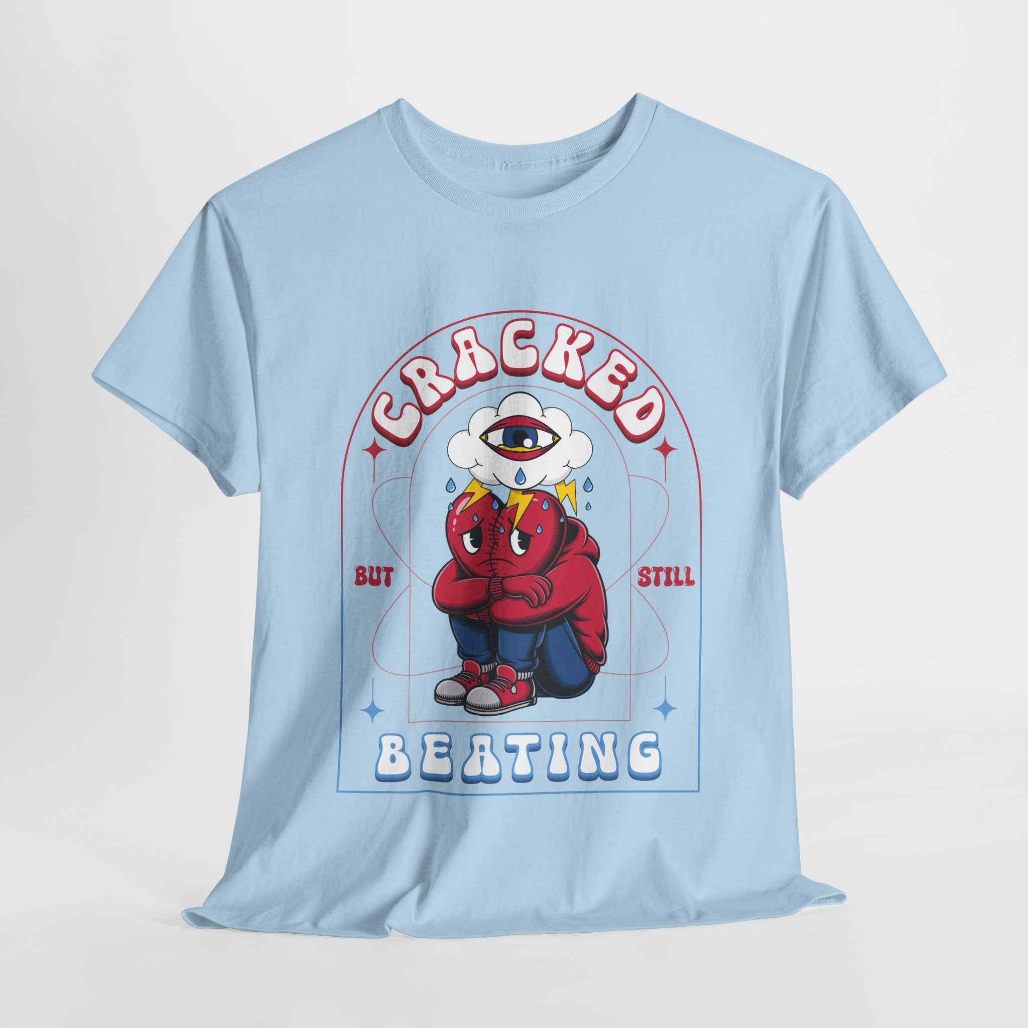 Cracked but still beating Tee