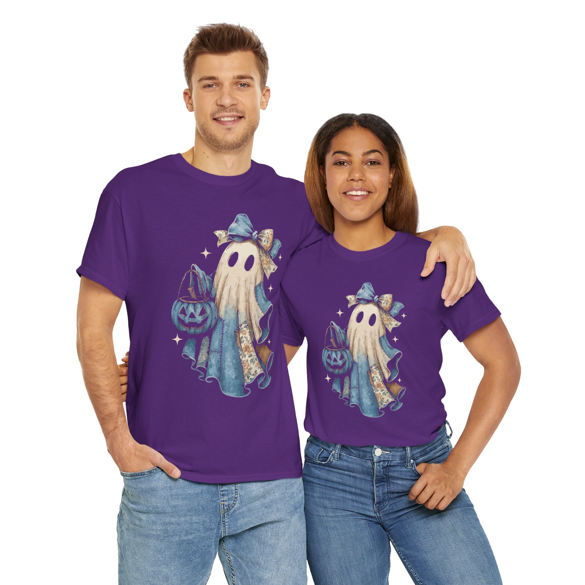 Ghost Halloween Unisex Cotton Tee